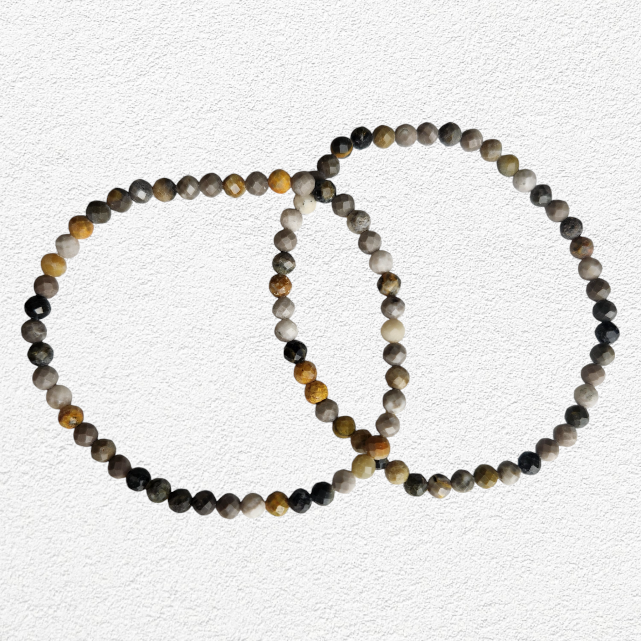 Bumblebee Jasper - 4mm faceted bead