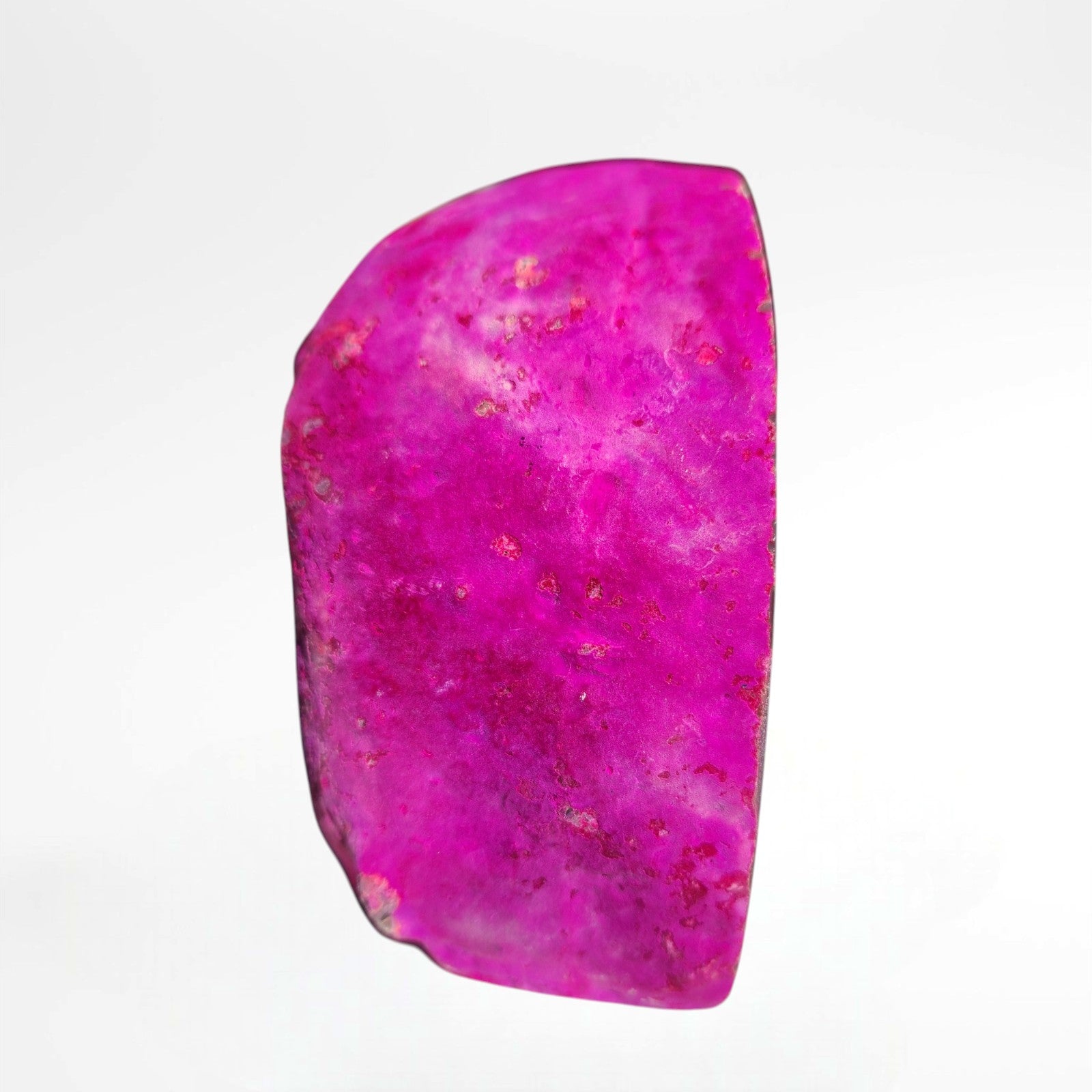Pink Dyed Polished Agate Geode