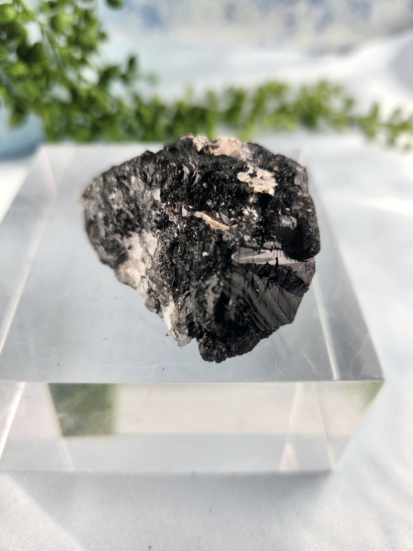 Black Tourmaline Raw Chunk