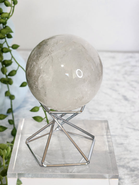 Clear Quartz Garden Sphere