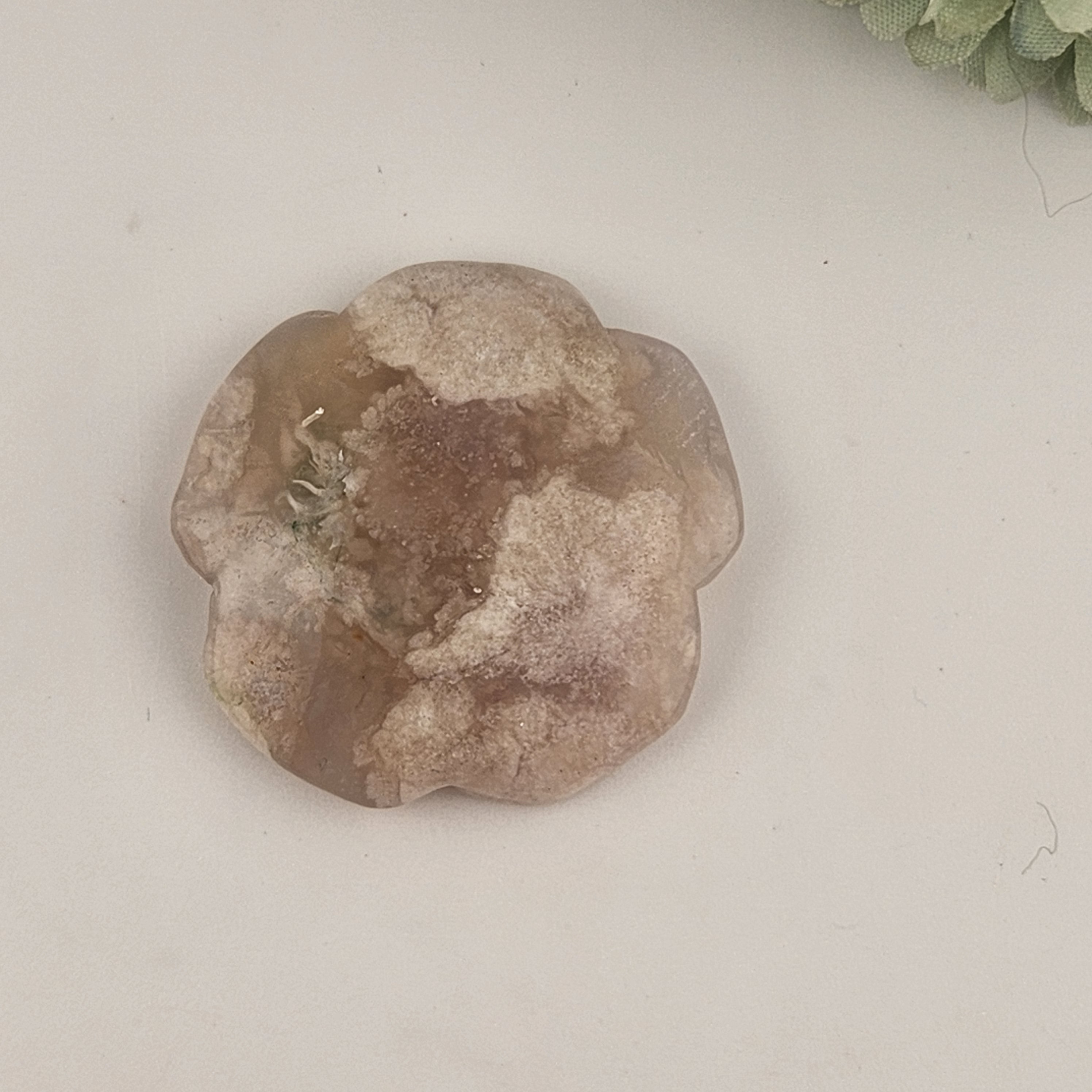 Pink Flower Agate Mini Flower