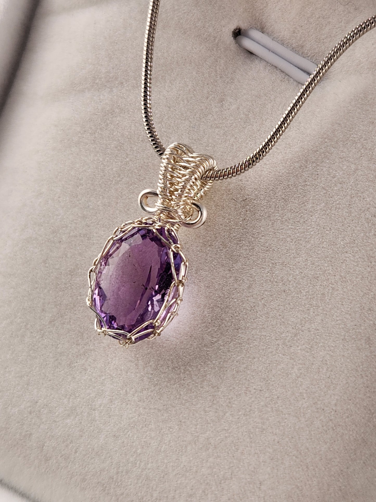 A-Grade Amethyst Pendant (No1.2)