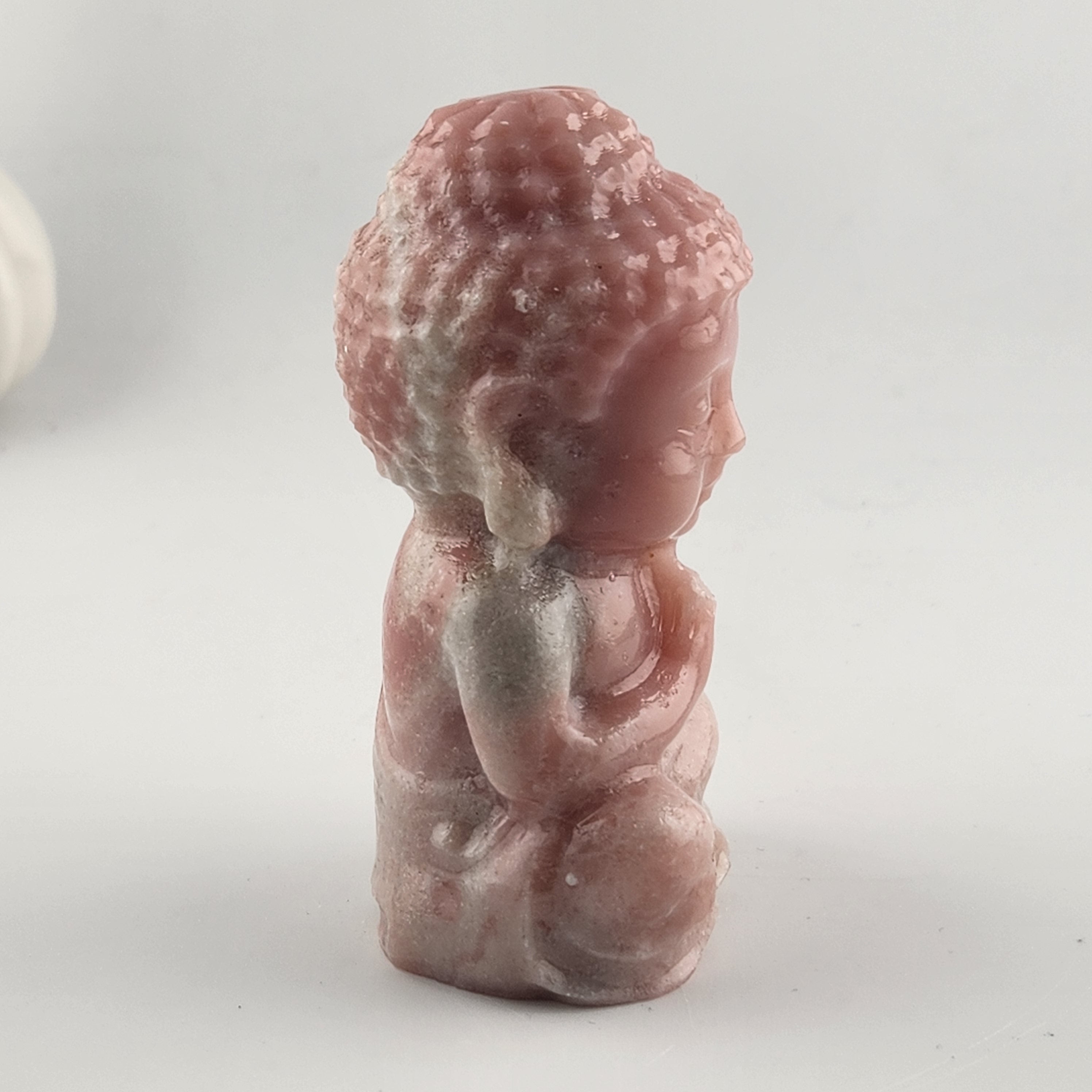 Pink Opal Buddha