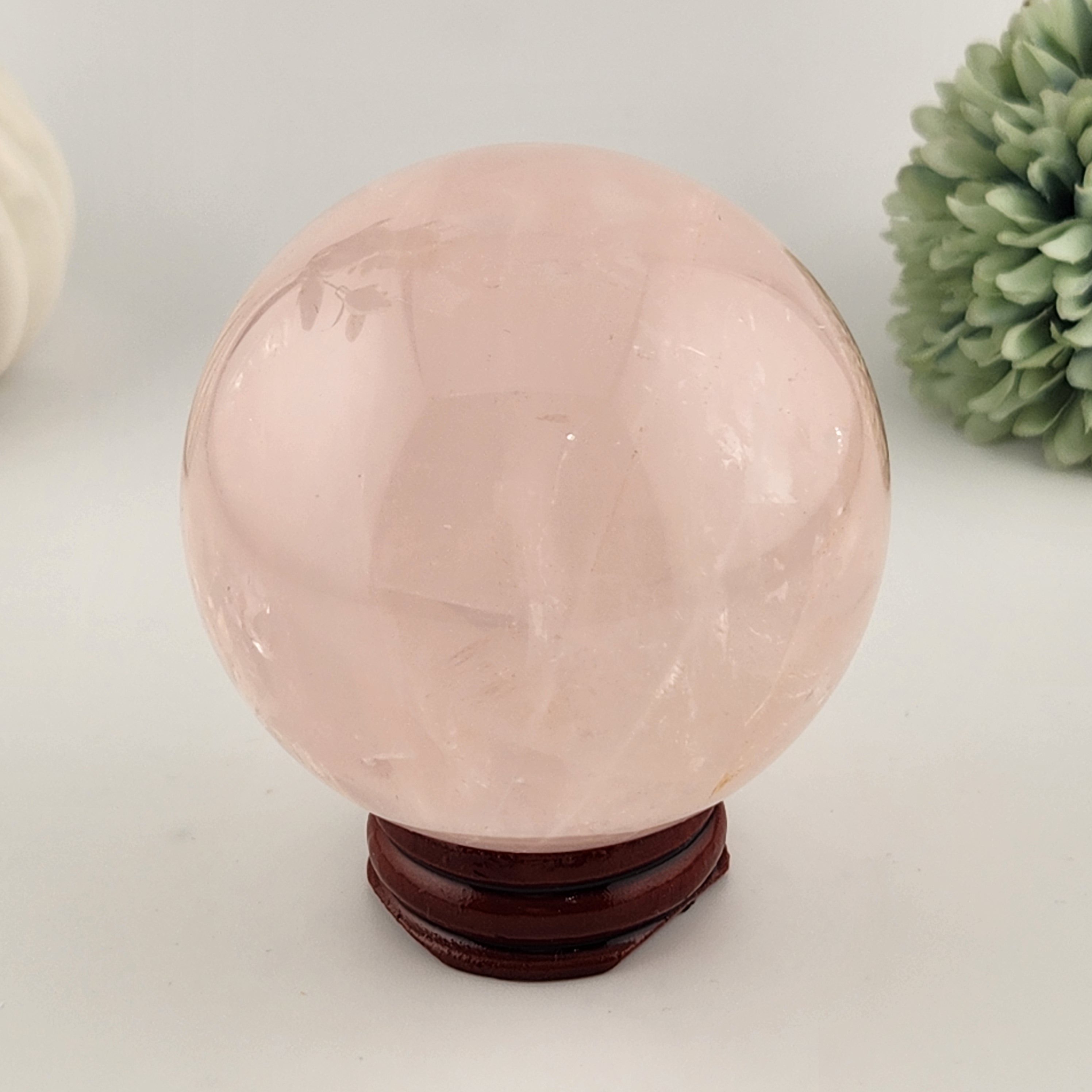 Wood Sphere Stand