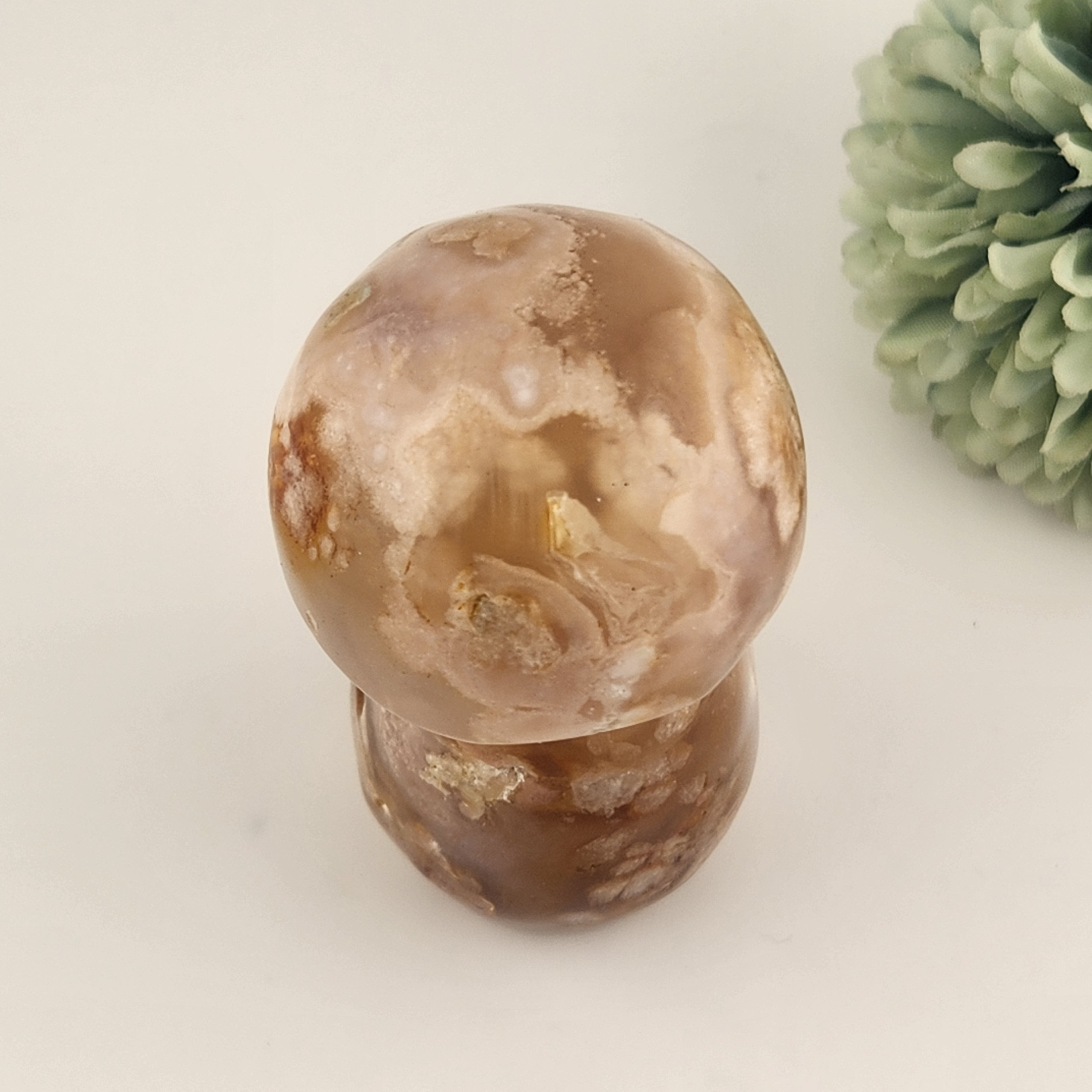 Flower Agate Mushroom