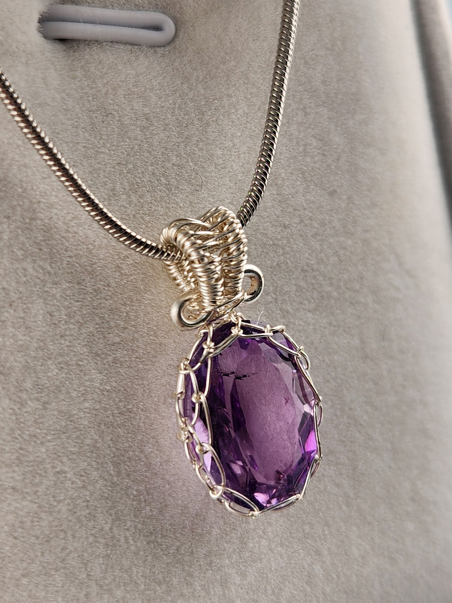 A-Grade Amethyst Pendant (no1.1)