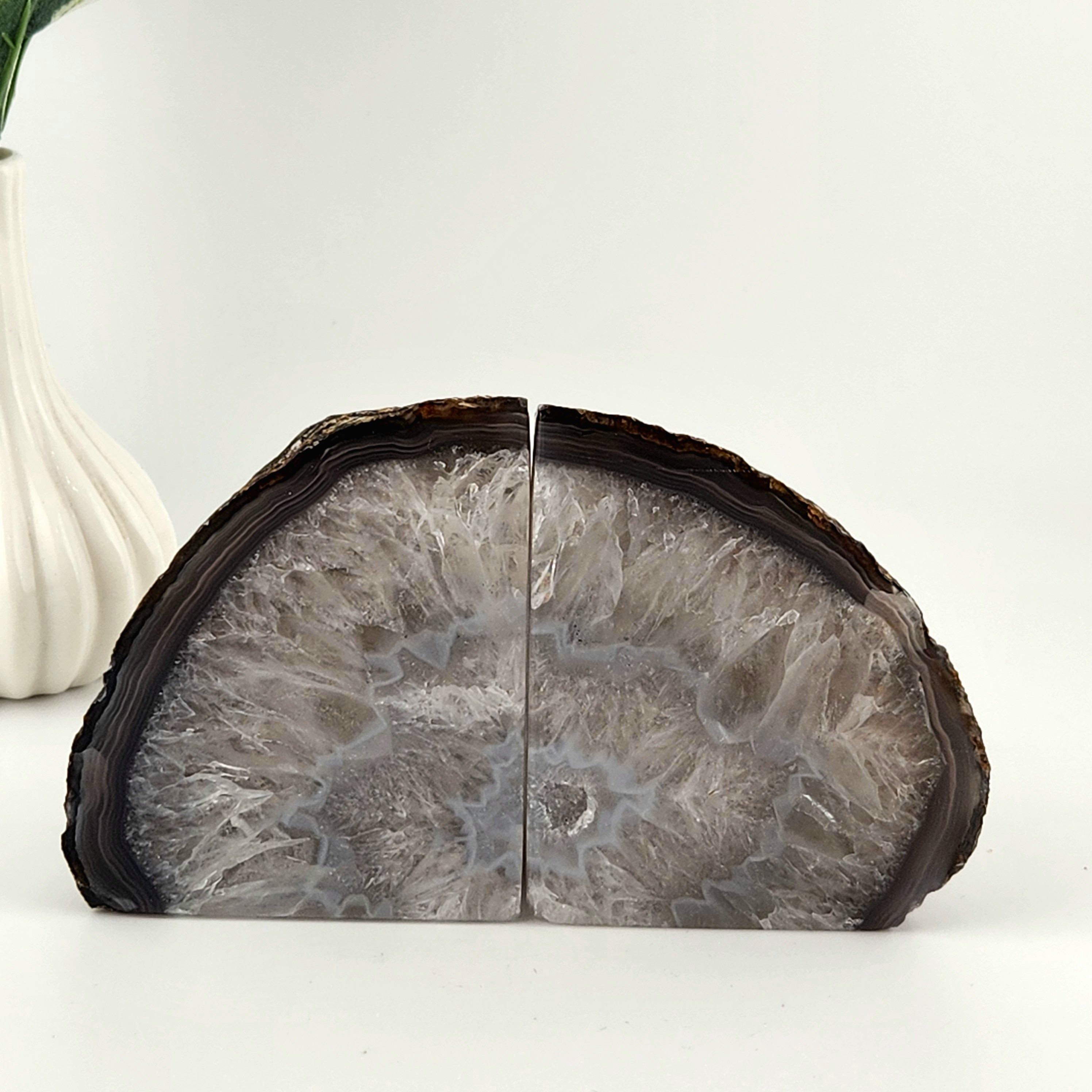 Agate Bookend