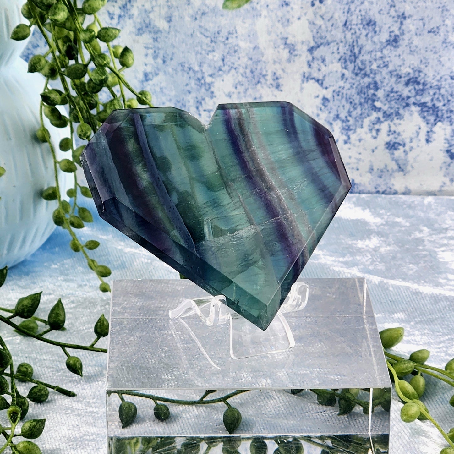 Fluorite Heart