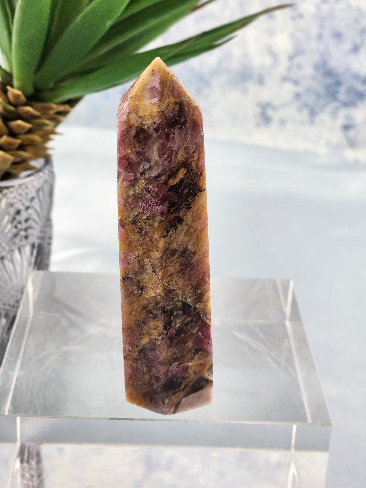 Pink Tourmaline Point