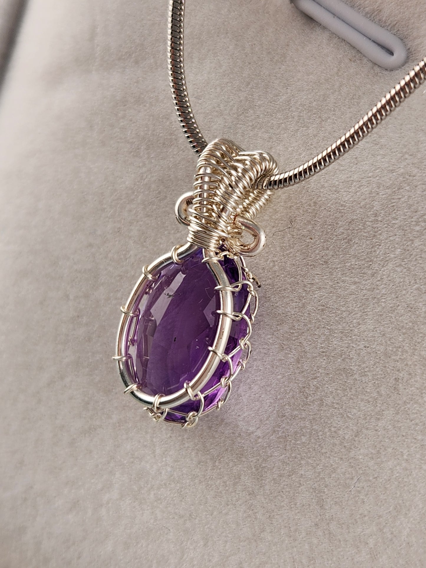 A-Grade Amethyst Pendant (no1.1)