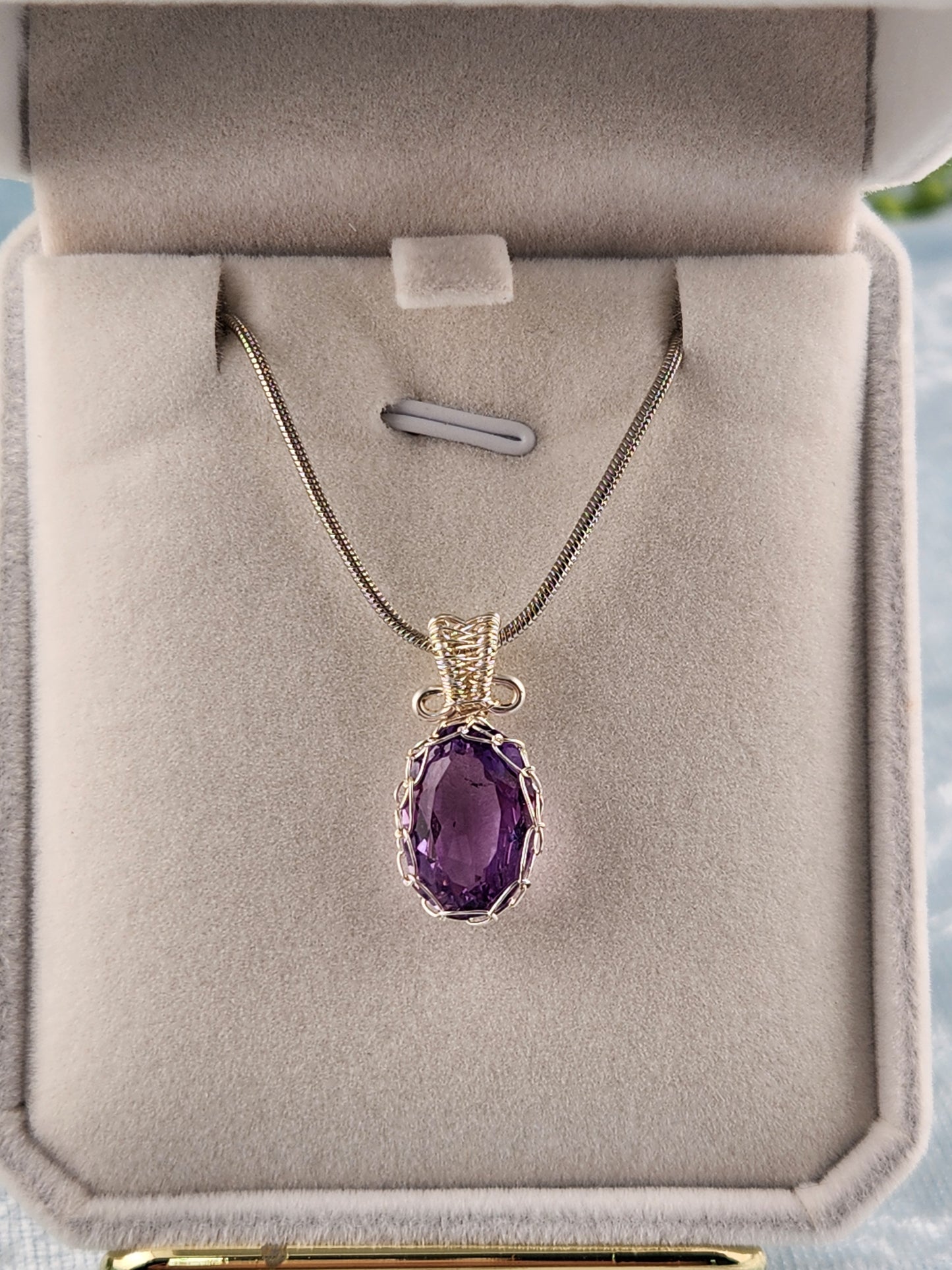 A-Grade Amethyst Pendant (no1.1)