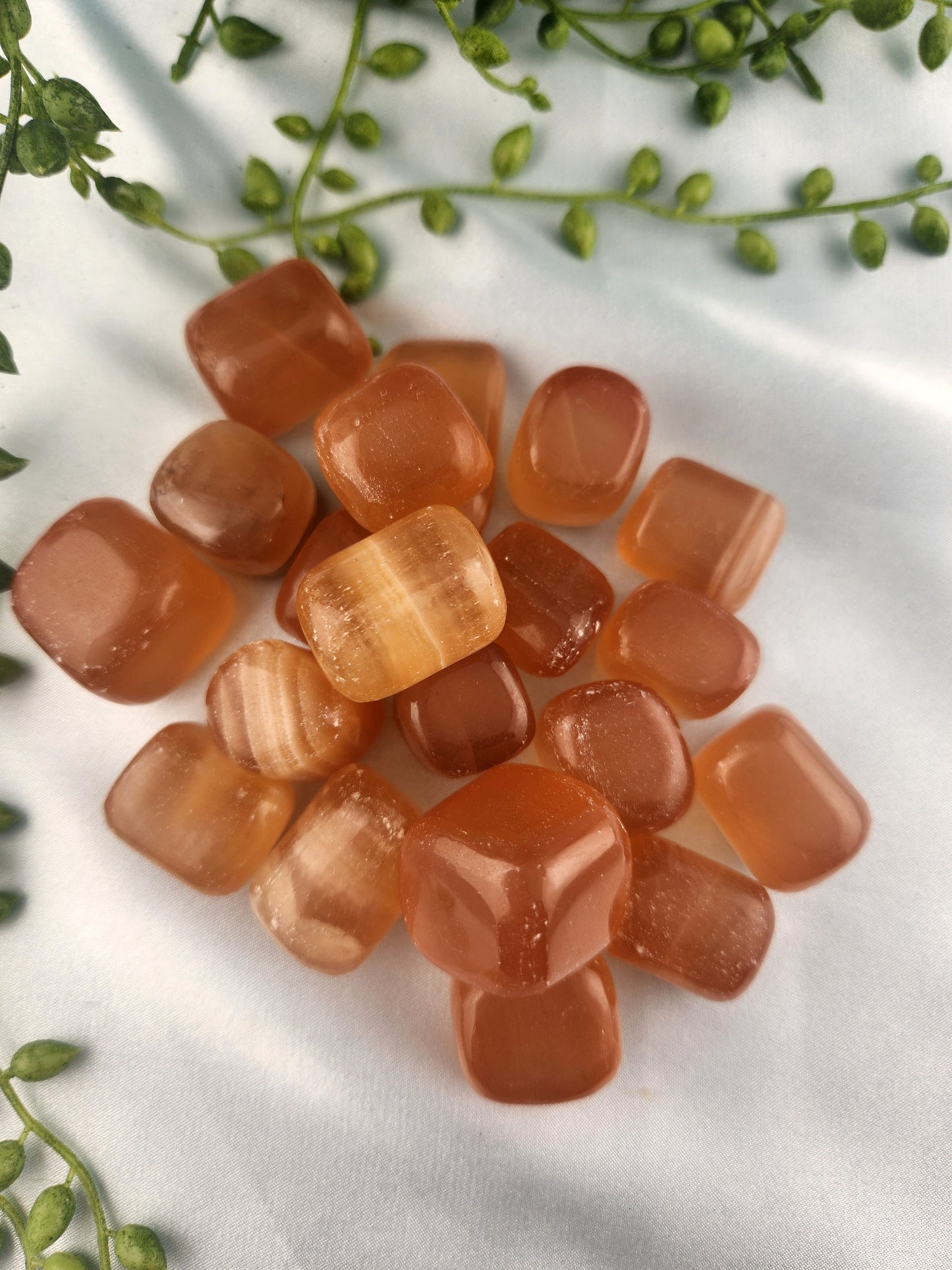 Honey Calcite Tumble