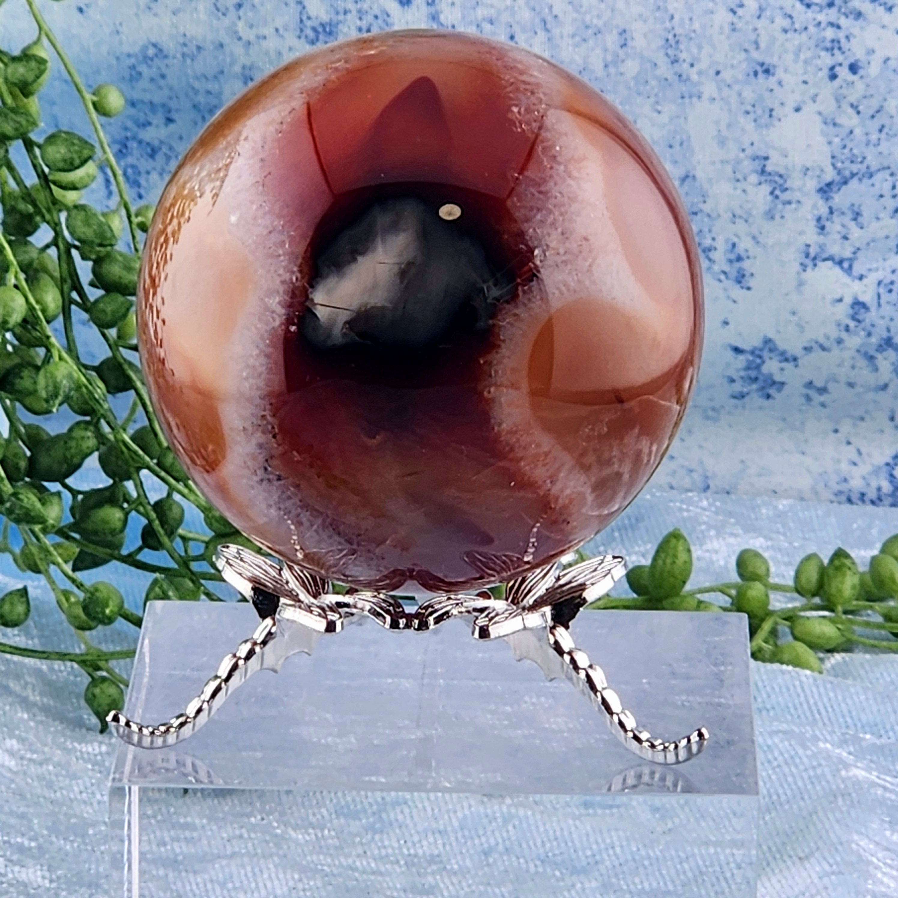 Red Agate Sphere