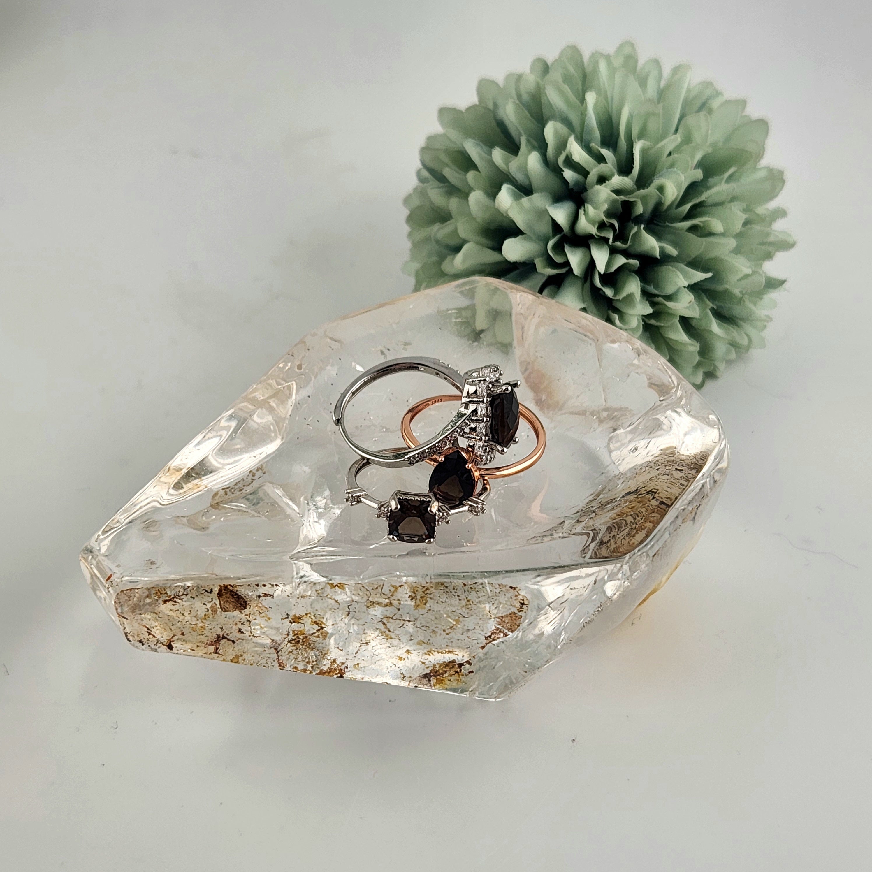 Clear quartz Bowl