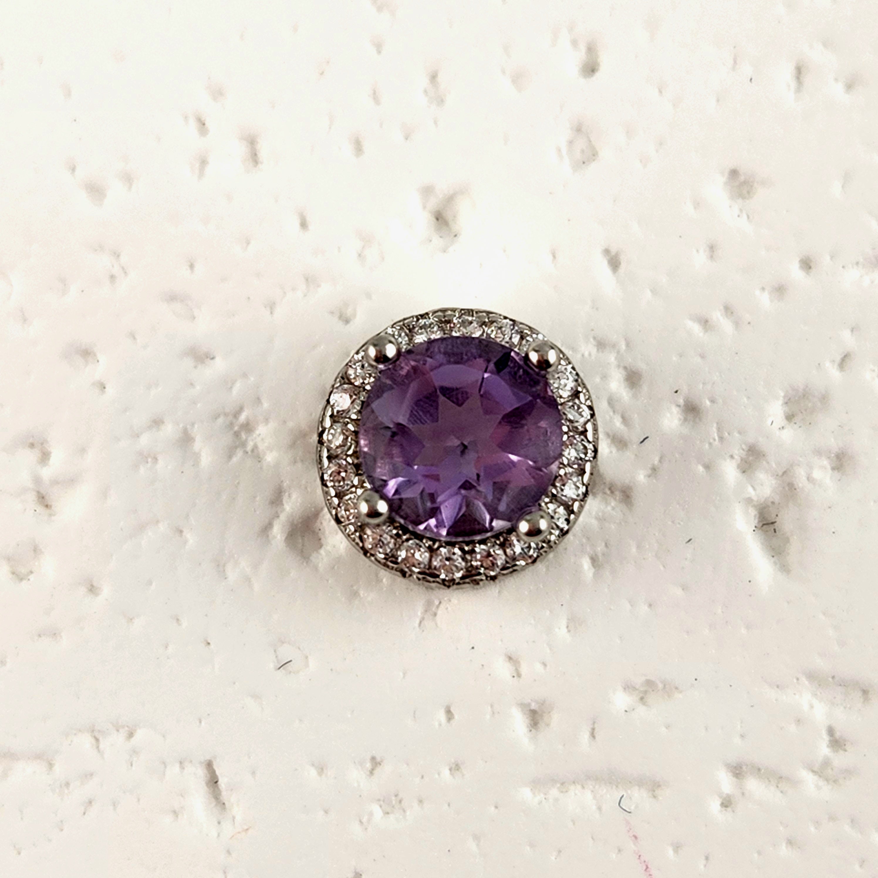 Amethyst Pendant - S925