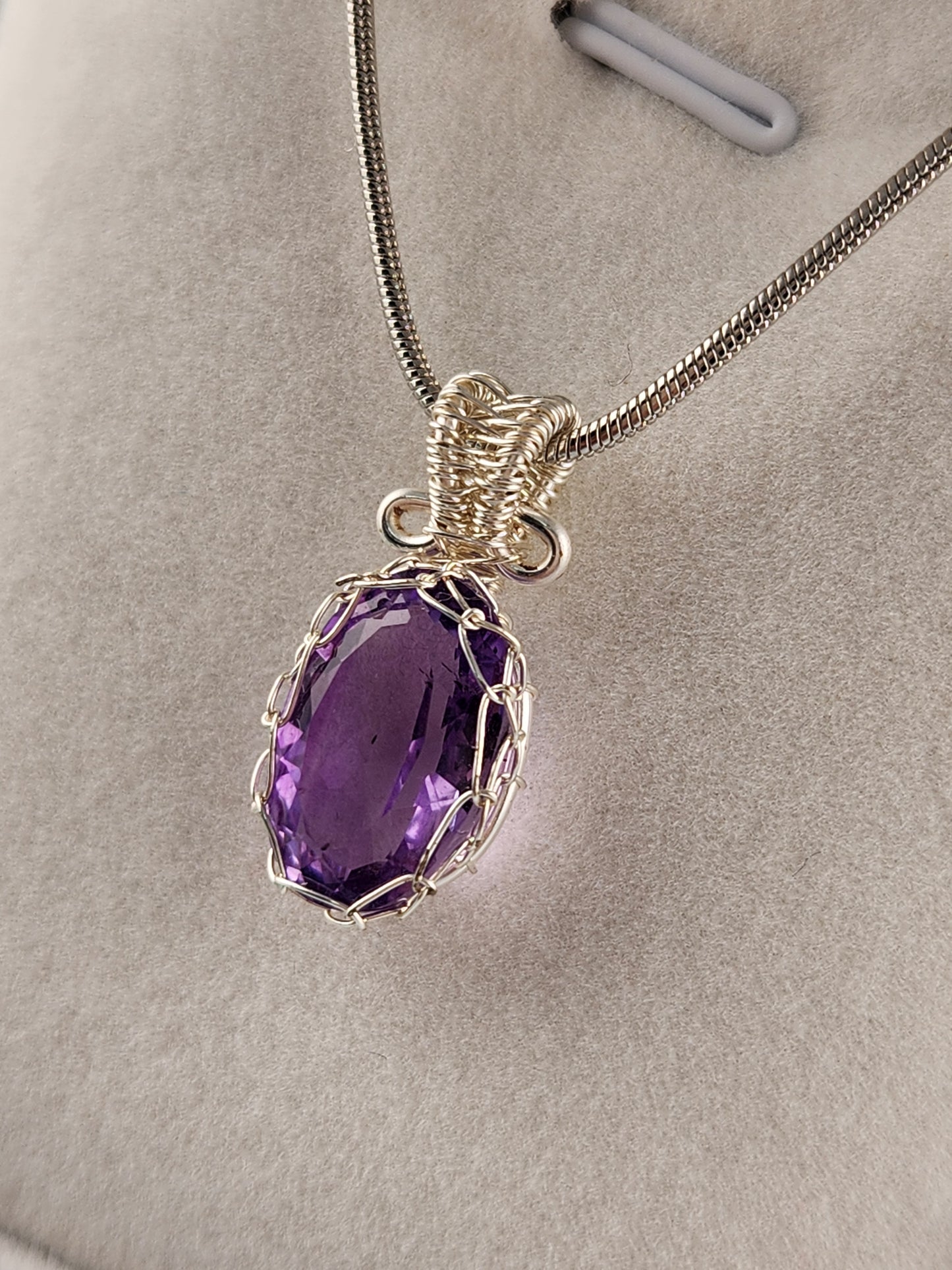 A-Grade Amethyst Pendant (no1.1)