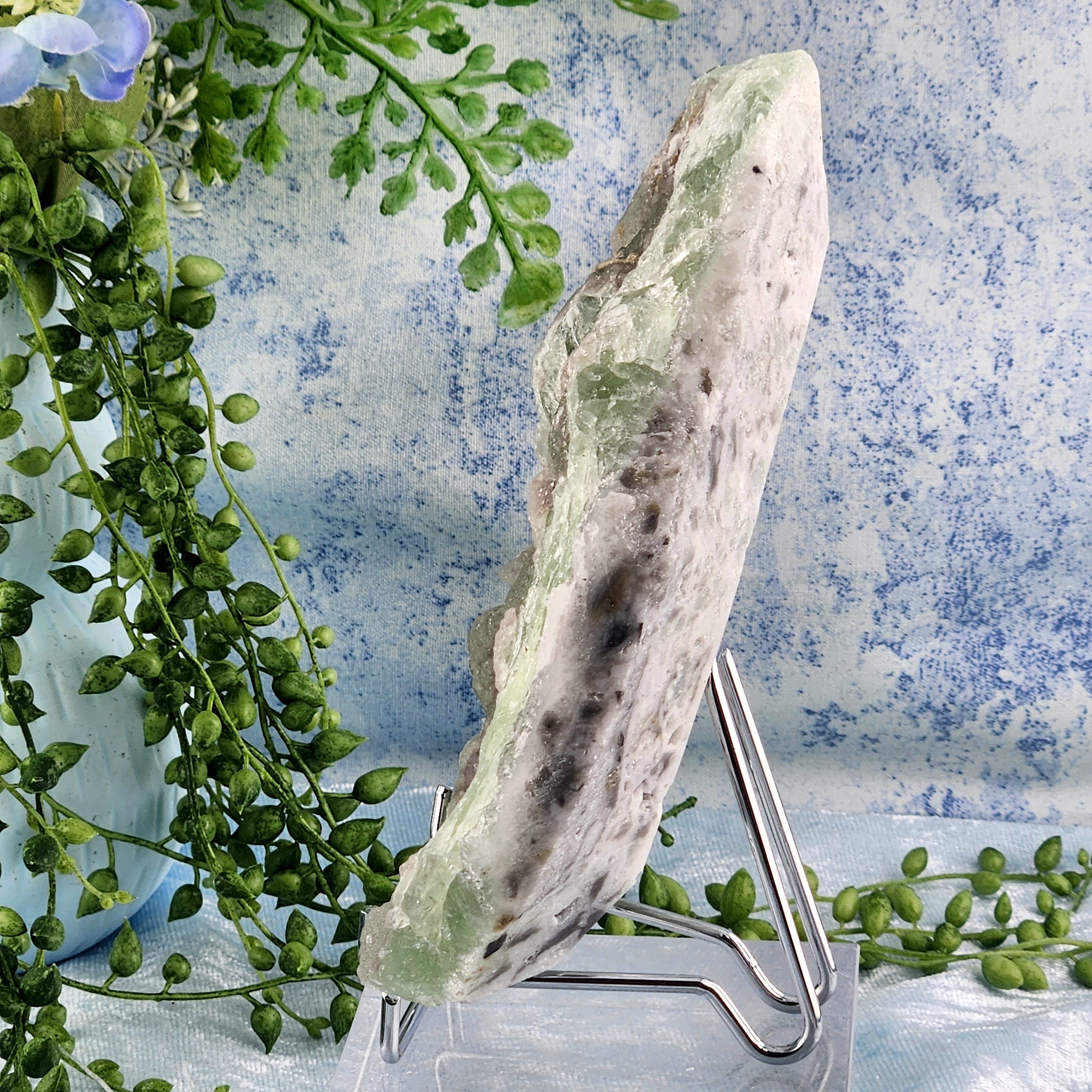 Green + Purple Fluorite Specimen