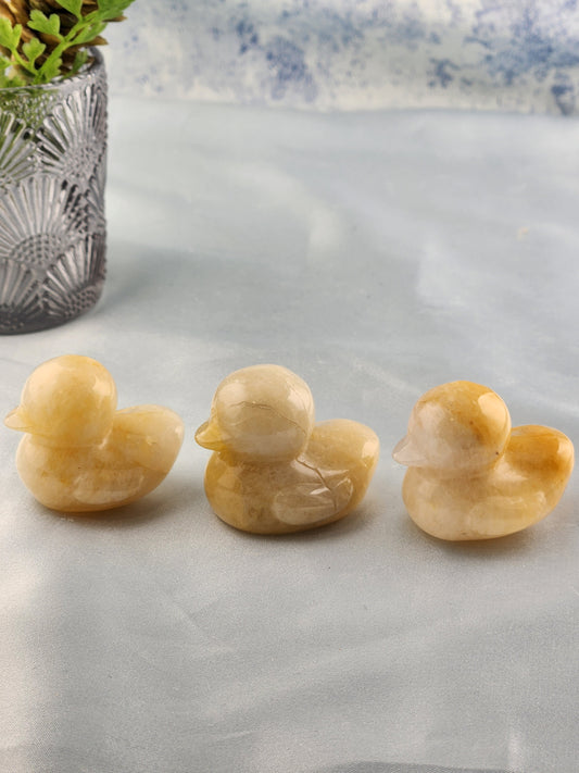 Yellow Calcite Duck