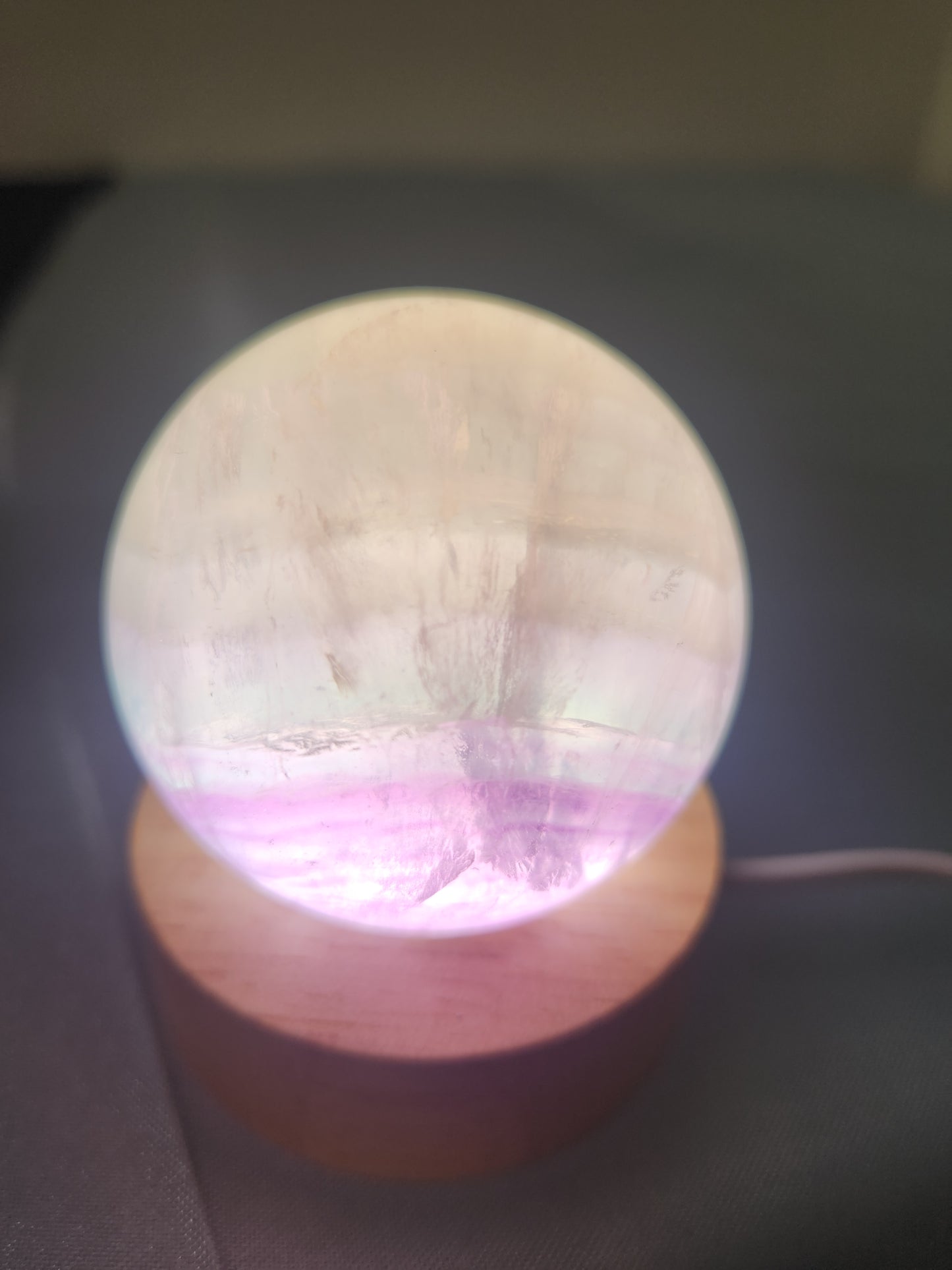 Purple Fluorite Sphere