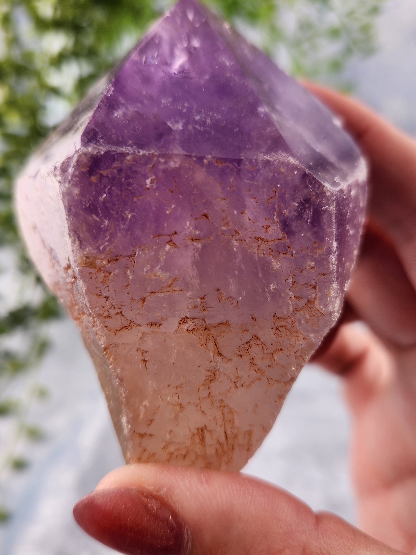 Amethyst Polished Point Raw Chunk