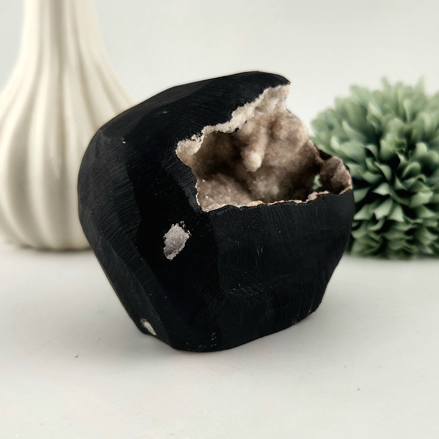 Chalcedony Scholosite Geode