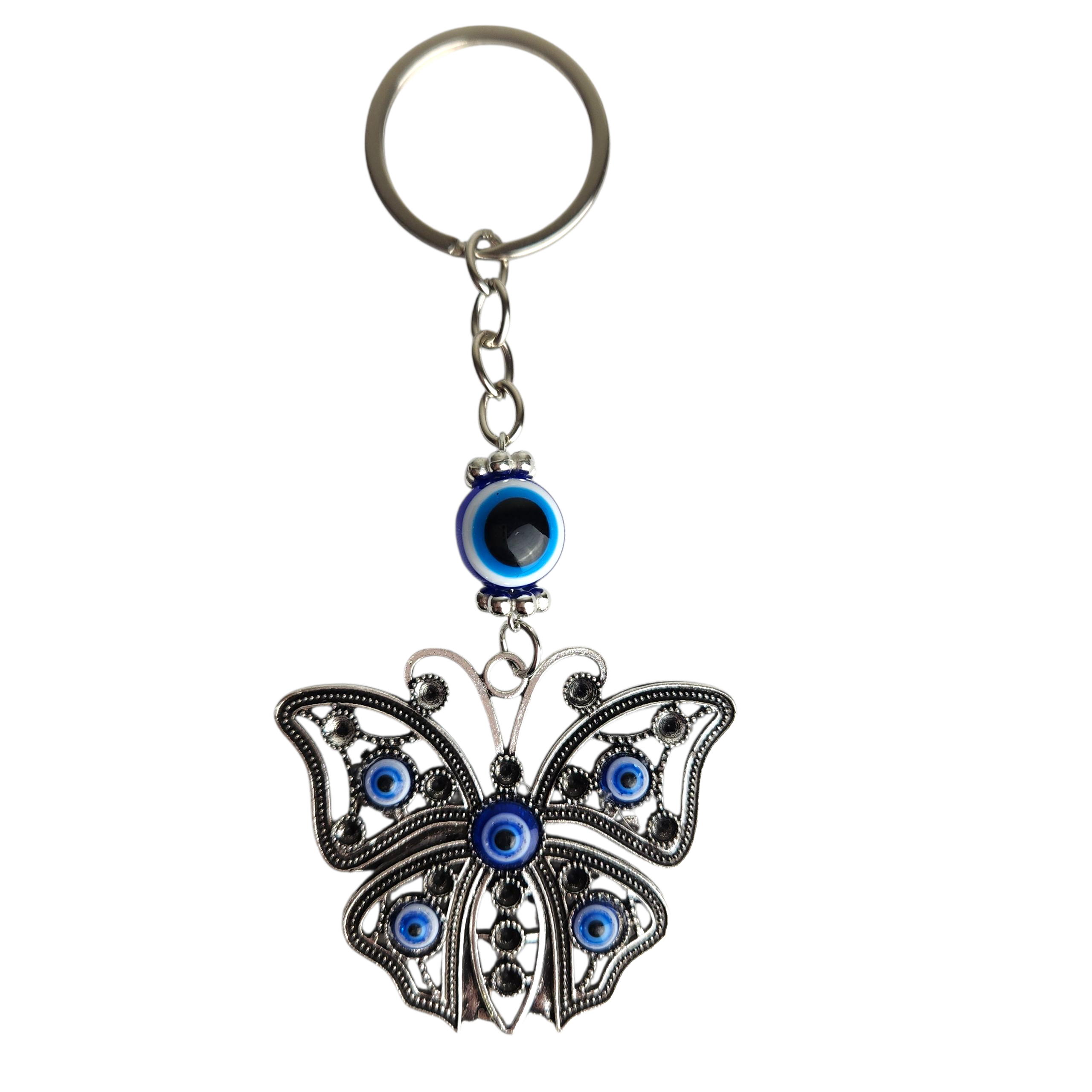 Evil Eye Keychain - Butterfly (style 2)