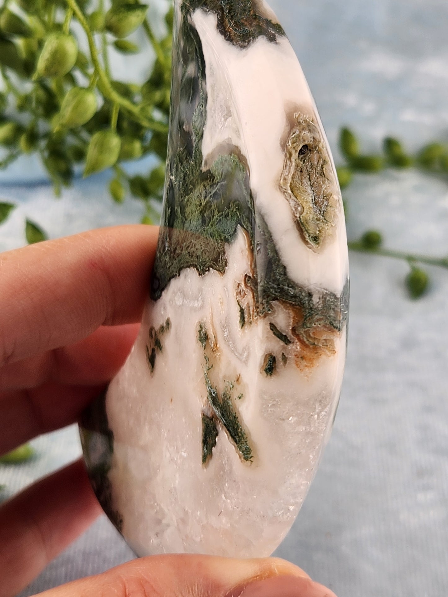 Moss Agate Moon