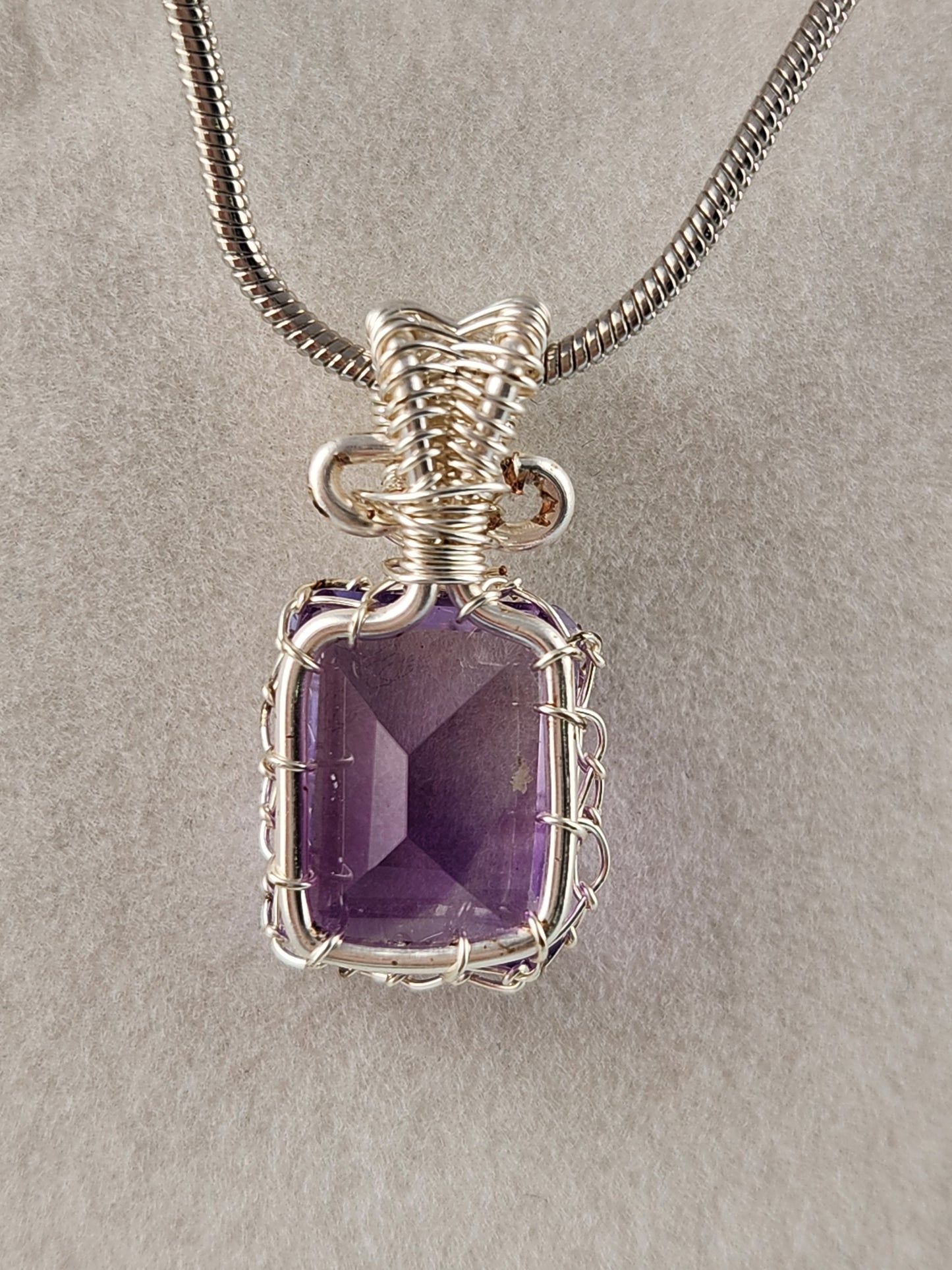 A-Grade Amethyst Pendant (No.1.3)