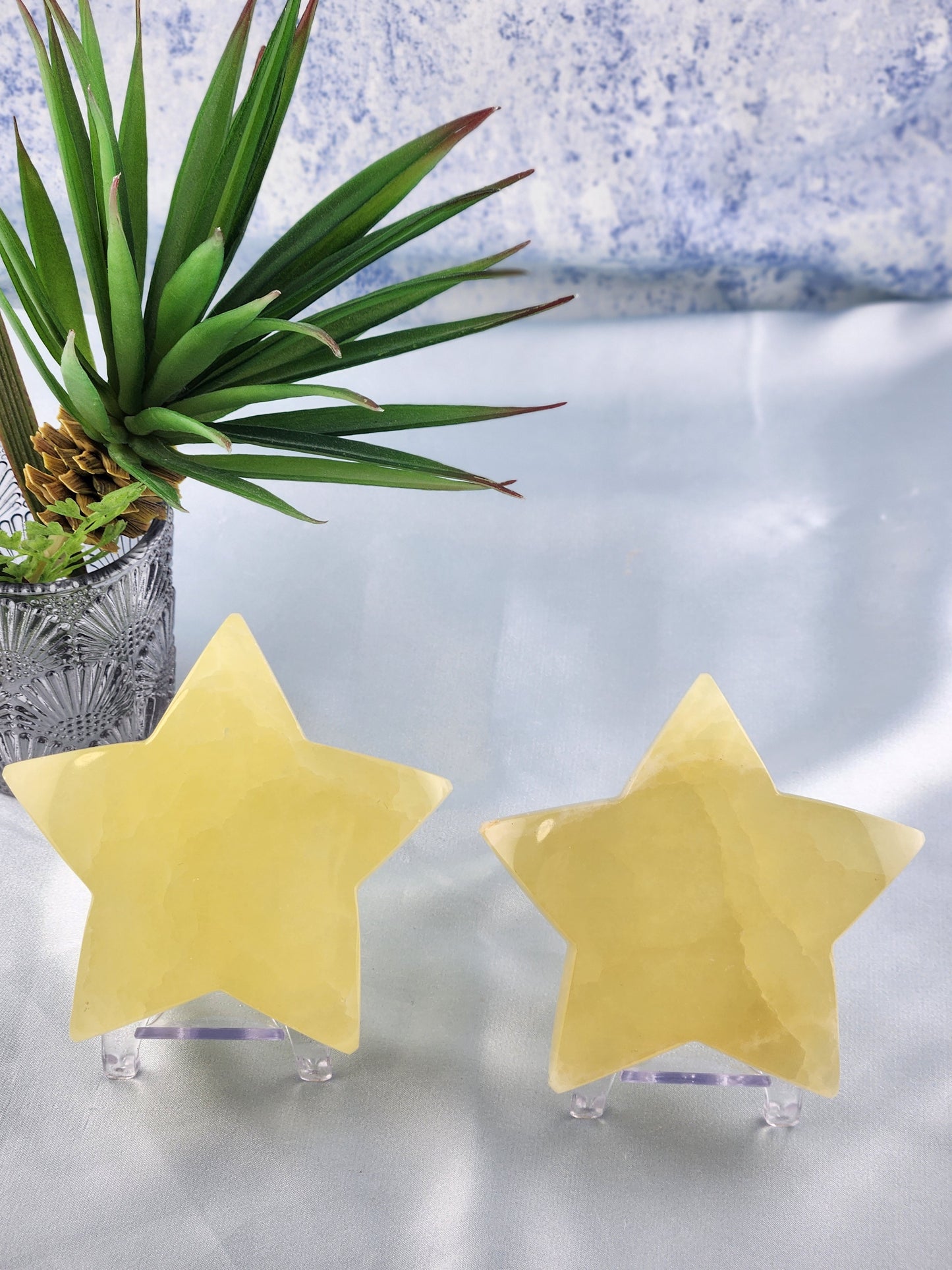 Lemon Calcite Star