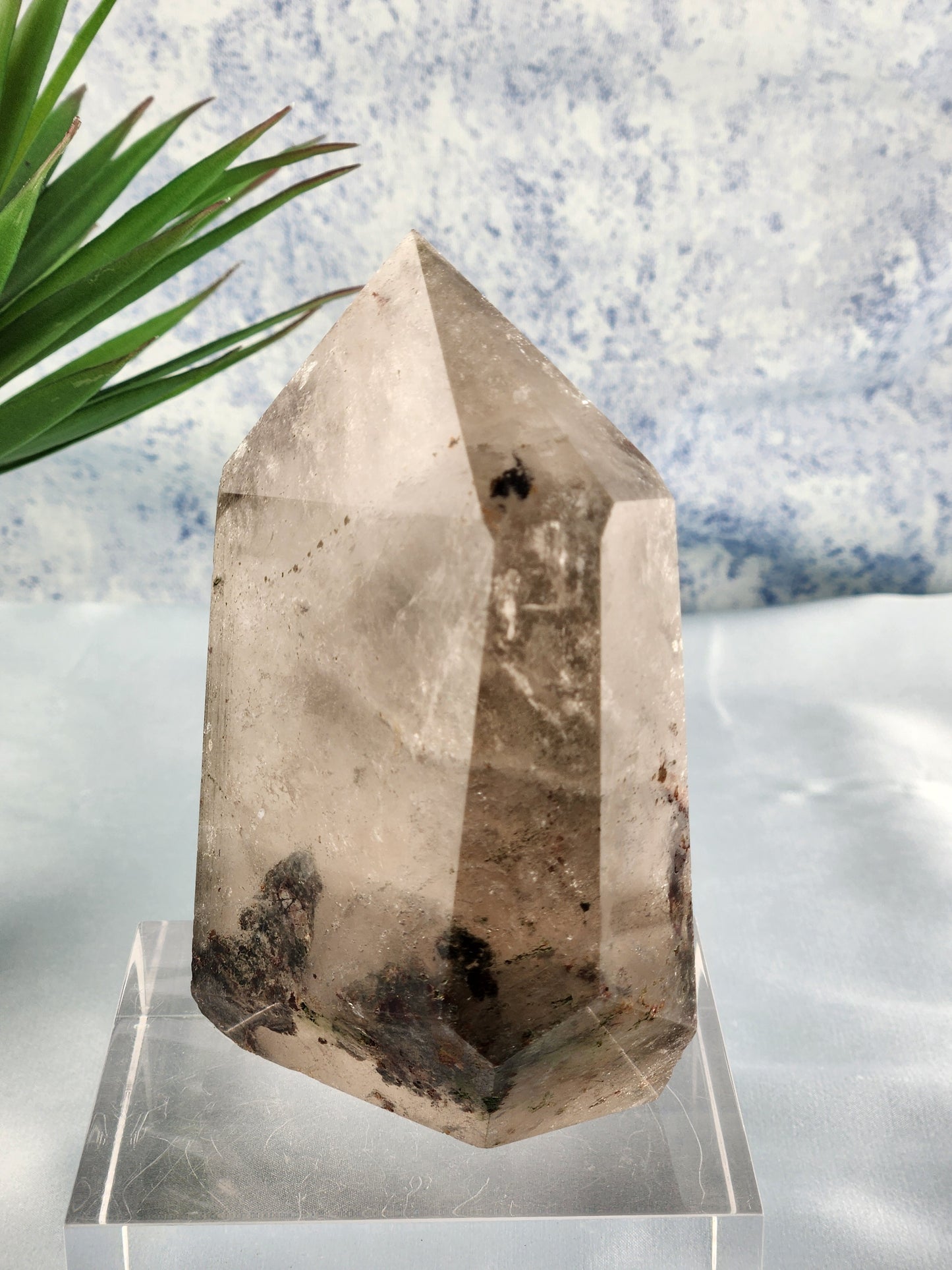 Smokey Quartz Garden Tower