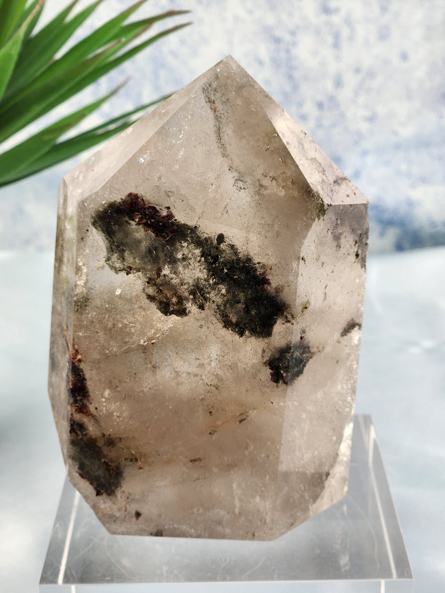 Smokey Quartz Garden Tower