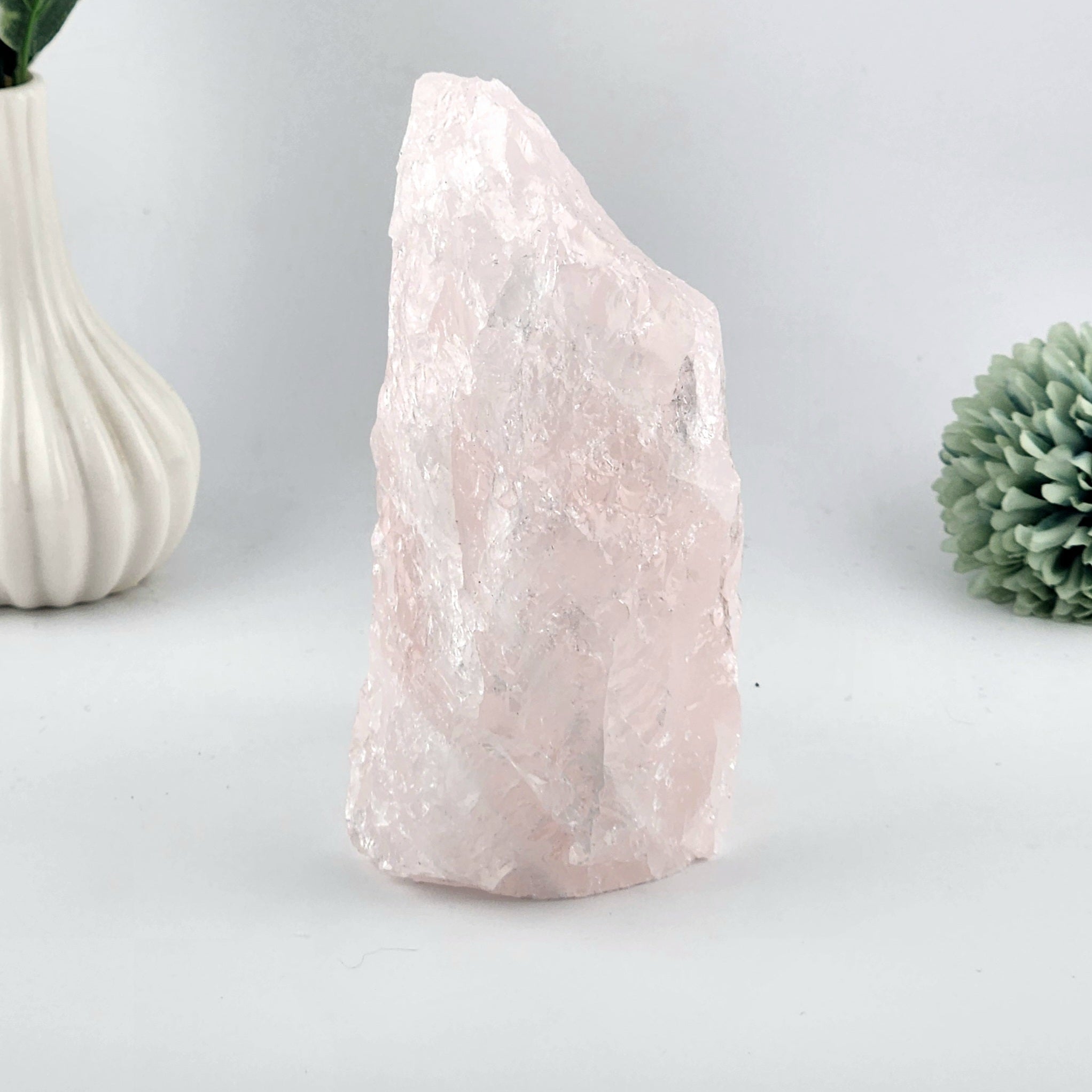 Raw Rose Quartz Freeform