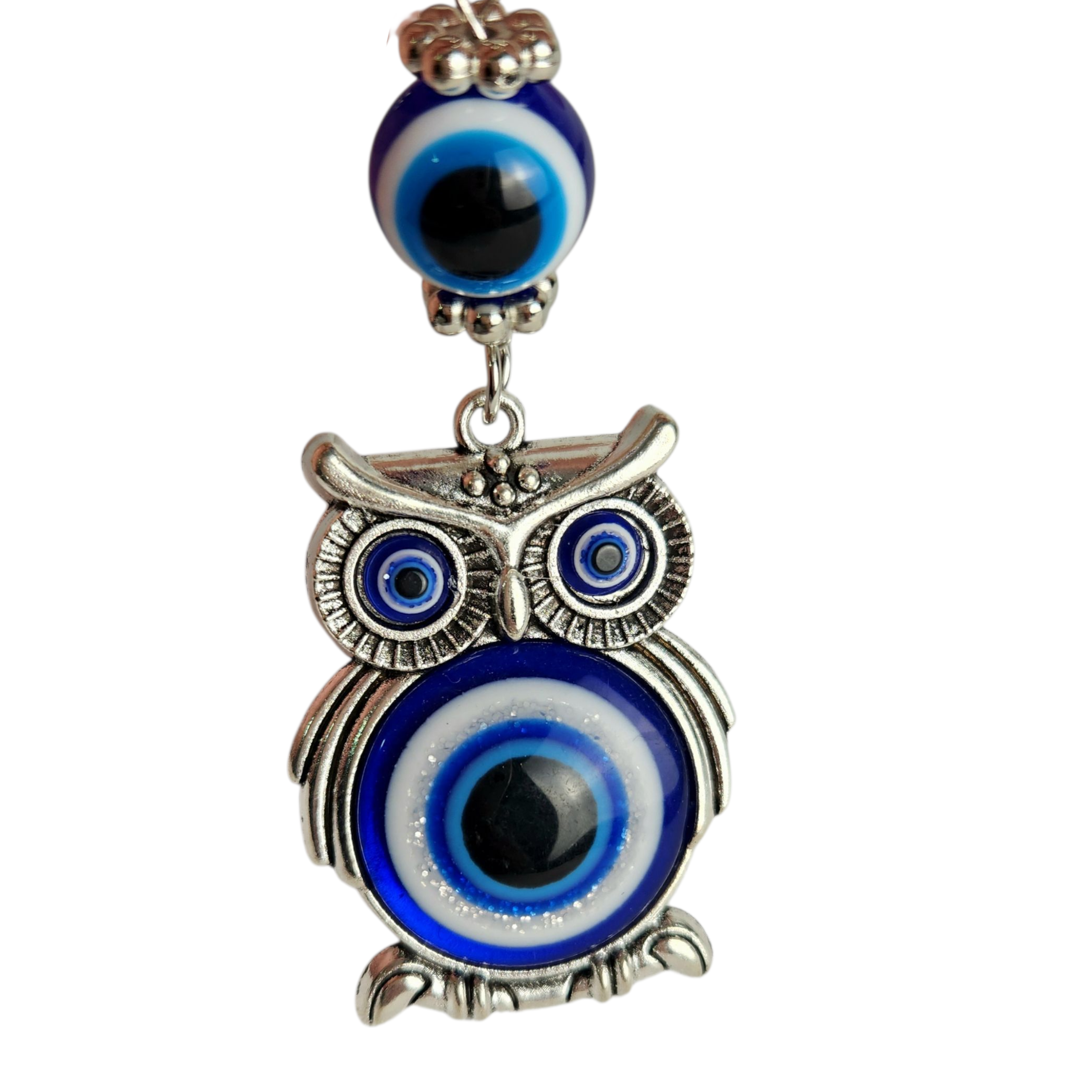 Evil Eye Keychain - Owl (style 1)