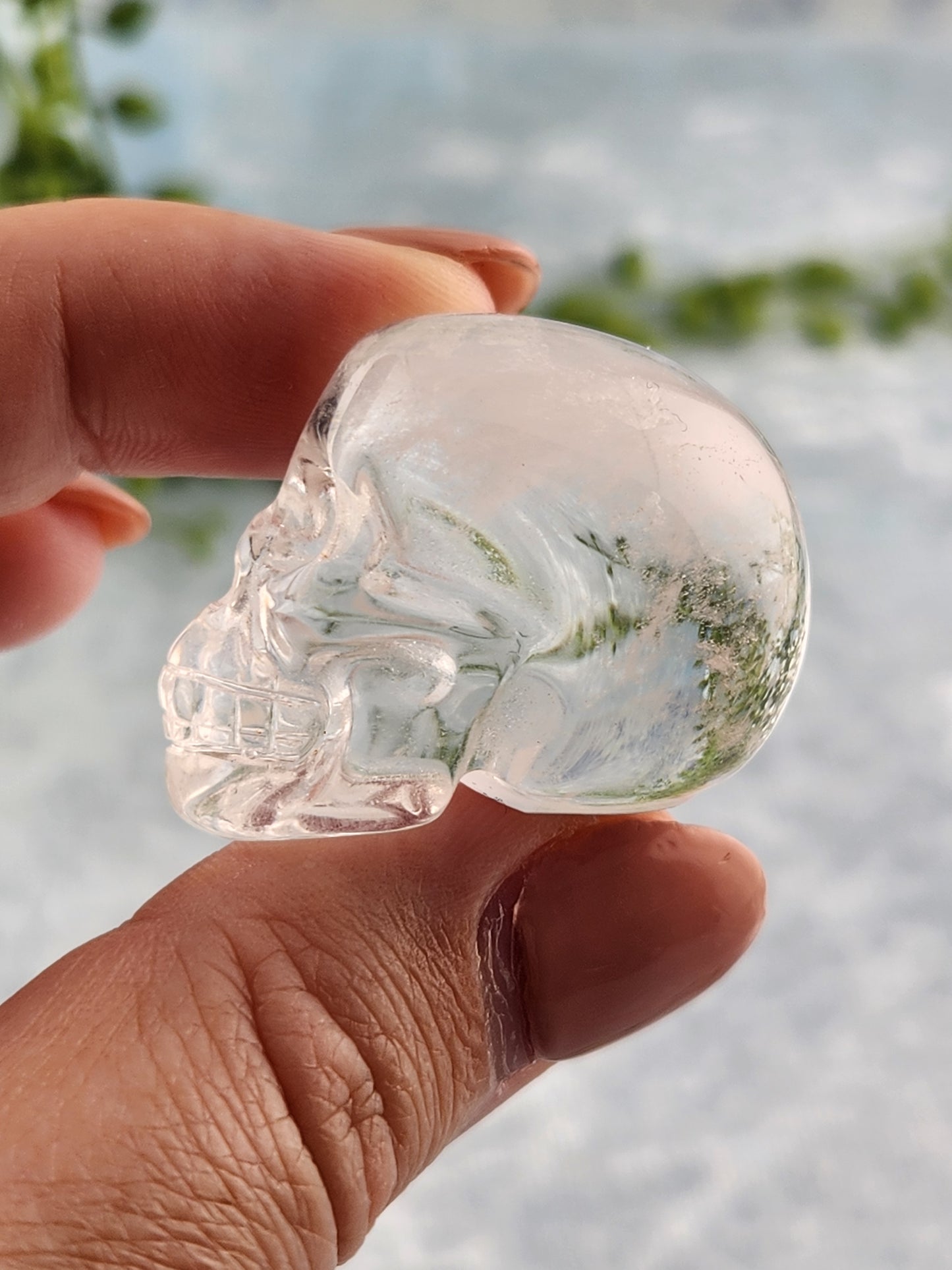 Clear Quartz Skull - small