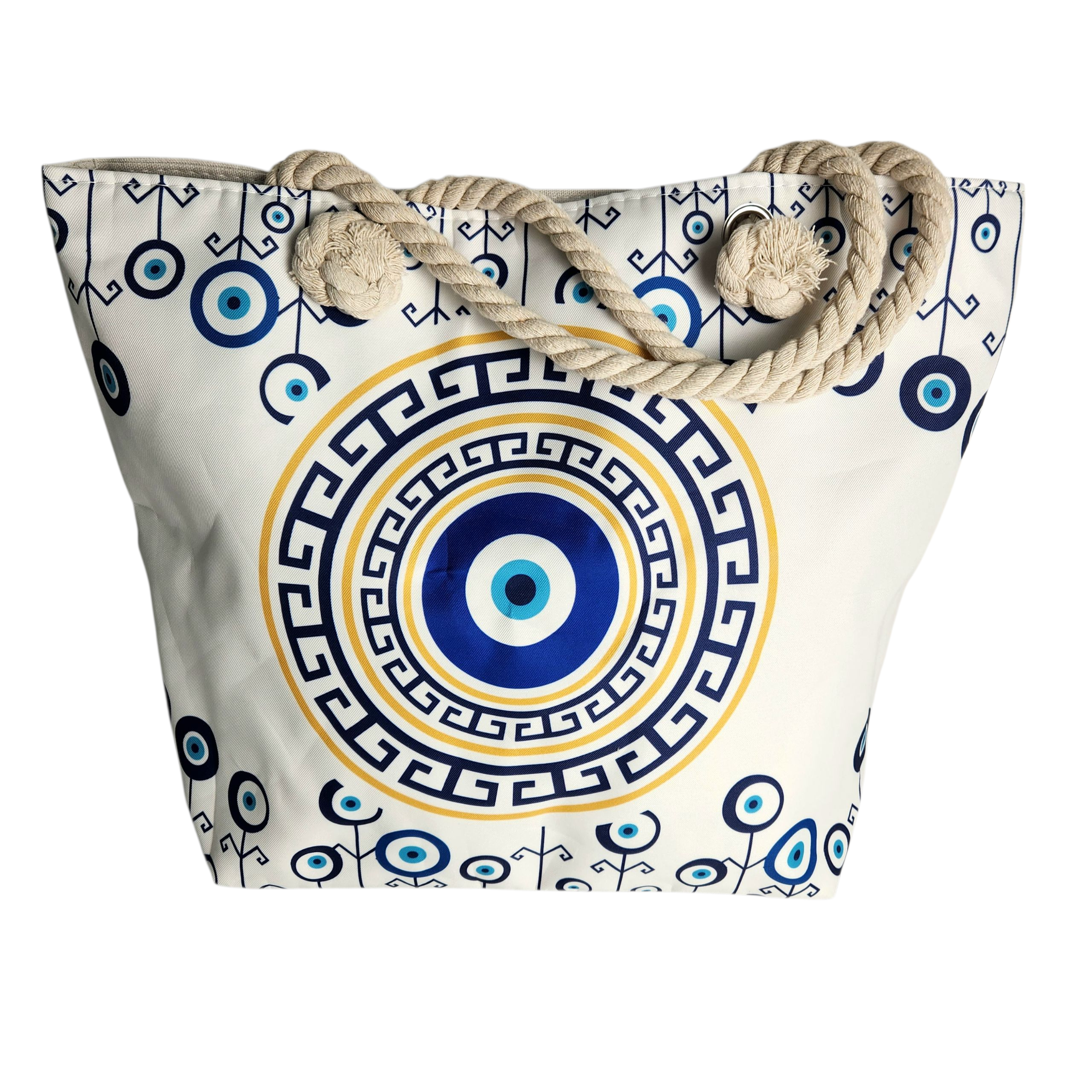 Evil Eye Beach Bag