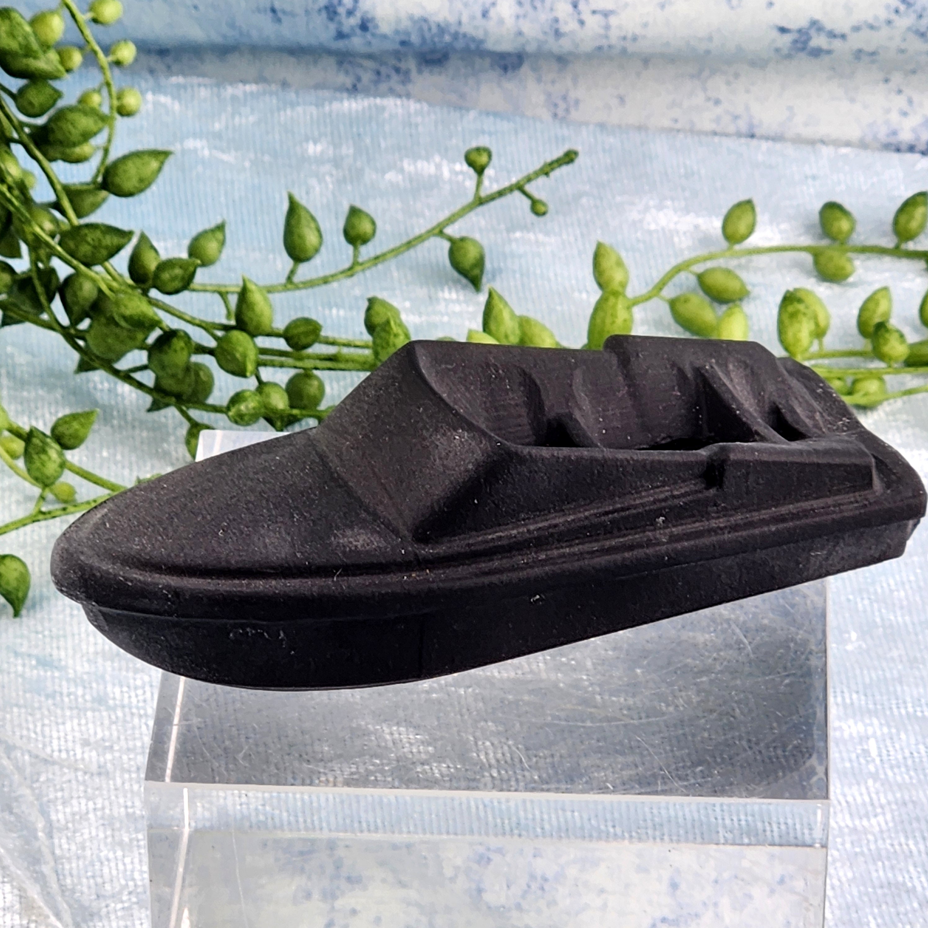 Black Obsidian Boat