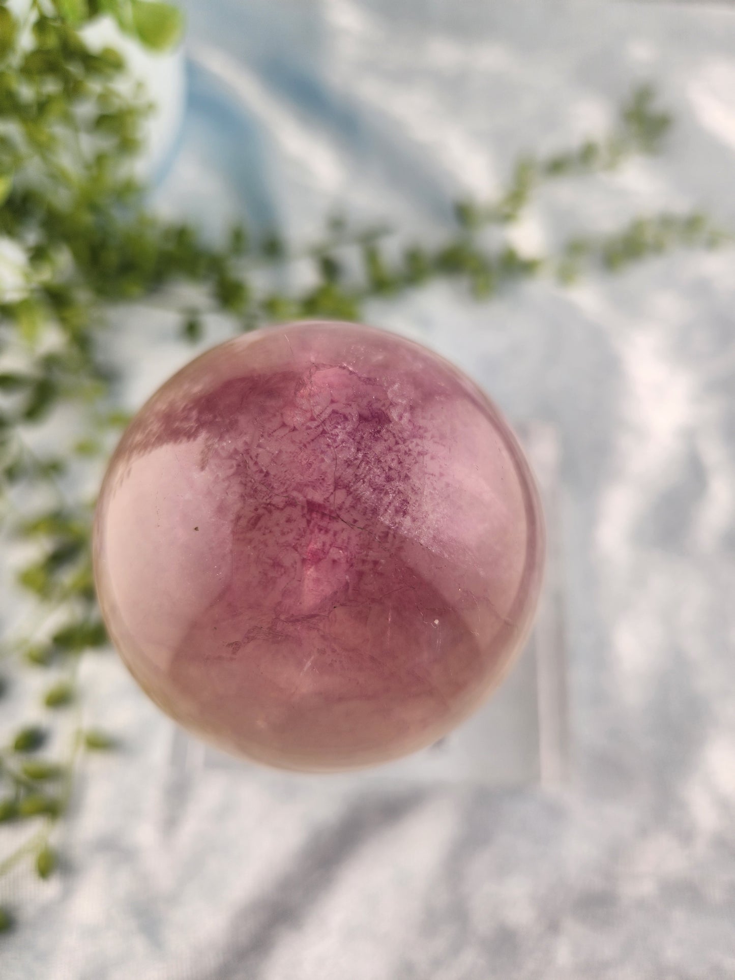 Purple Fluorite Sphere