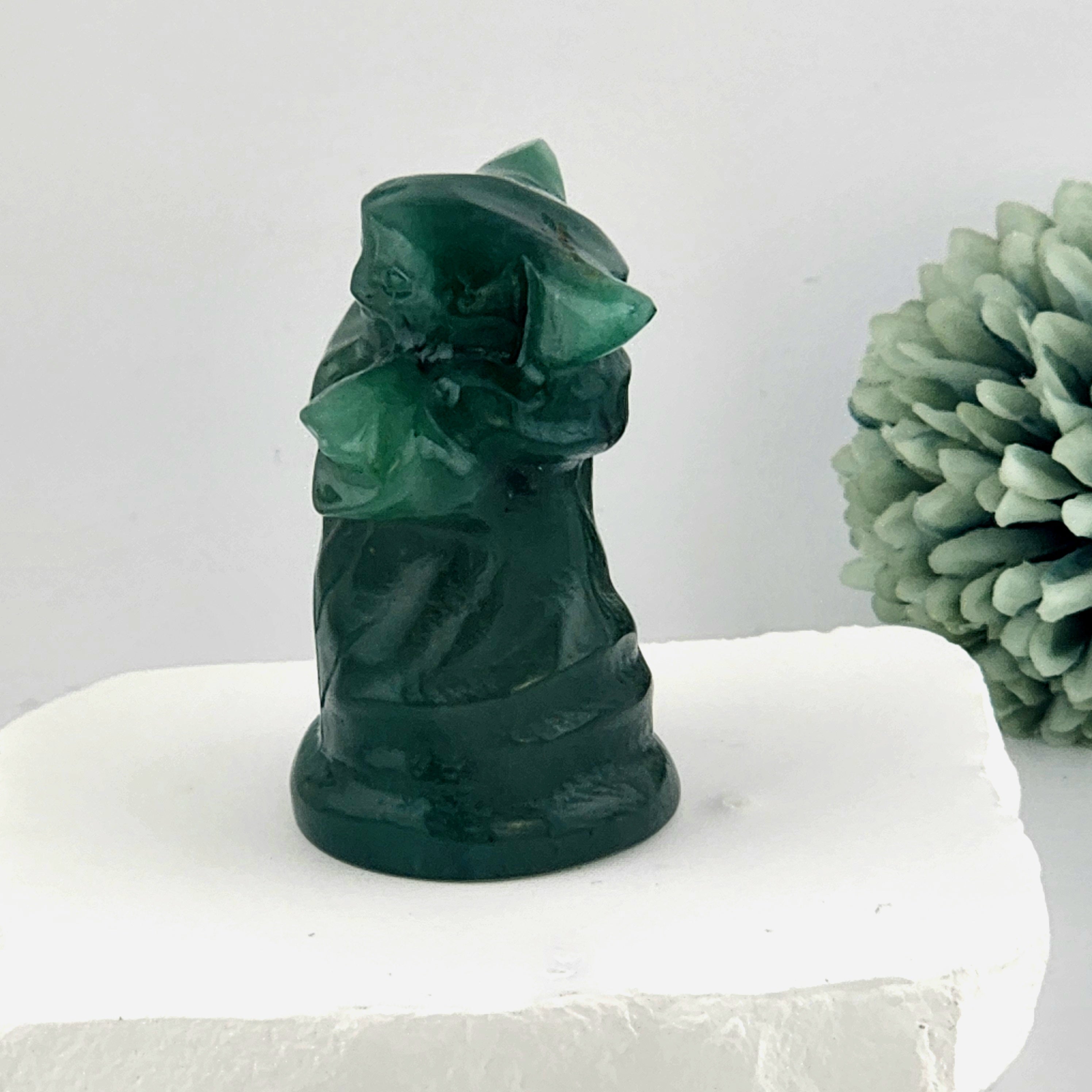 Green Aventurine Yoda
