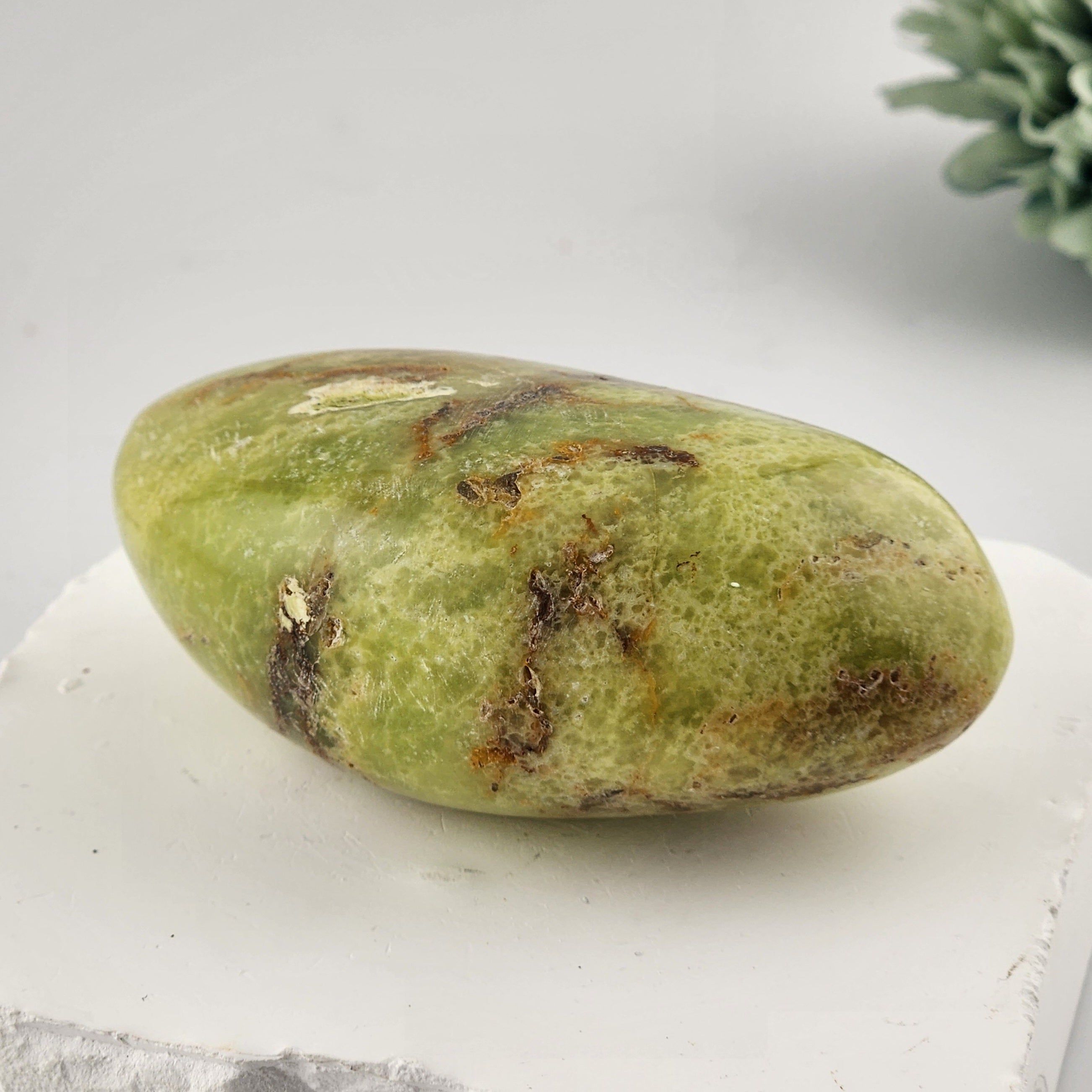 Green Opal Palmstone / Freeform