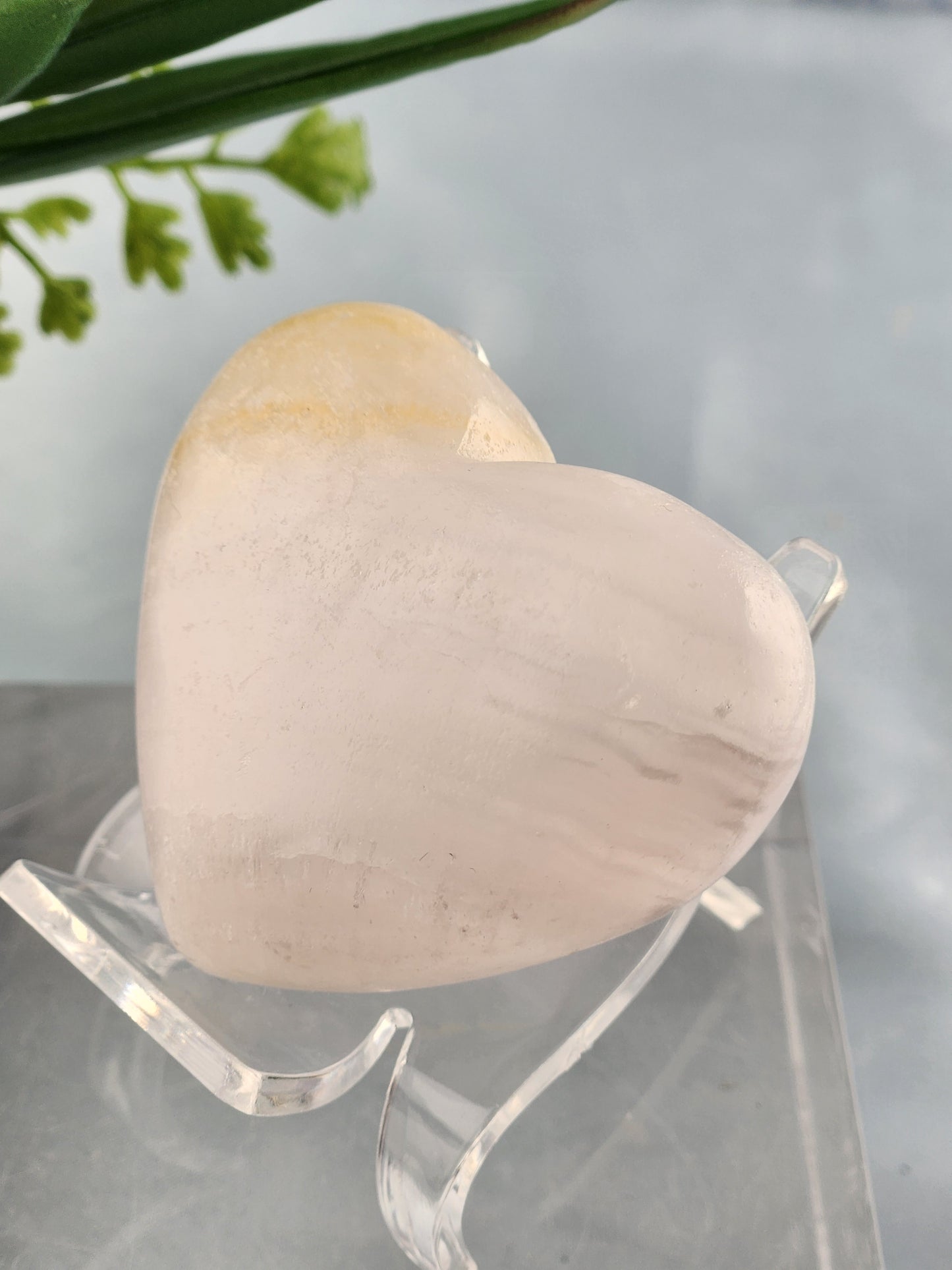 Pink Calcite Heart