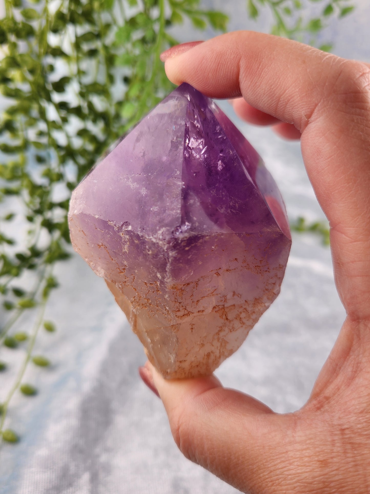 Amethyst Polished Point Raw Chunk