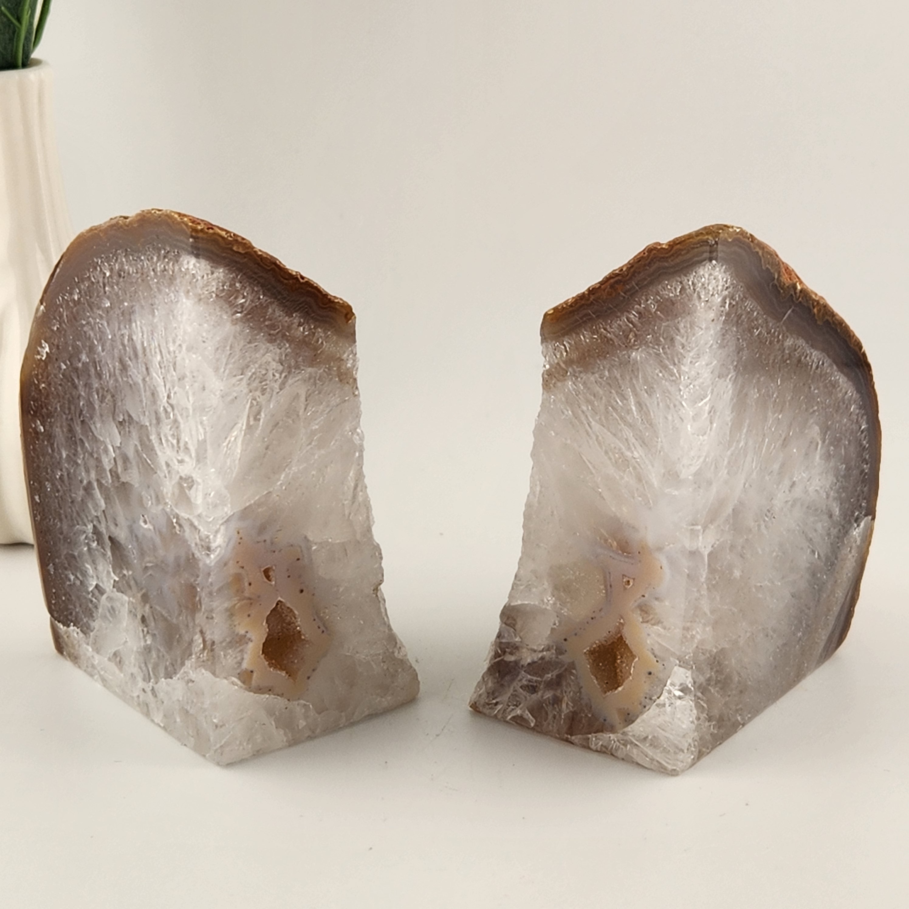 Agate Bookend
