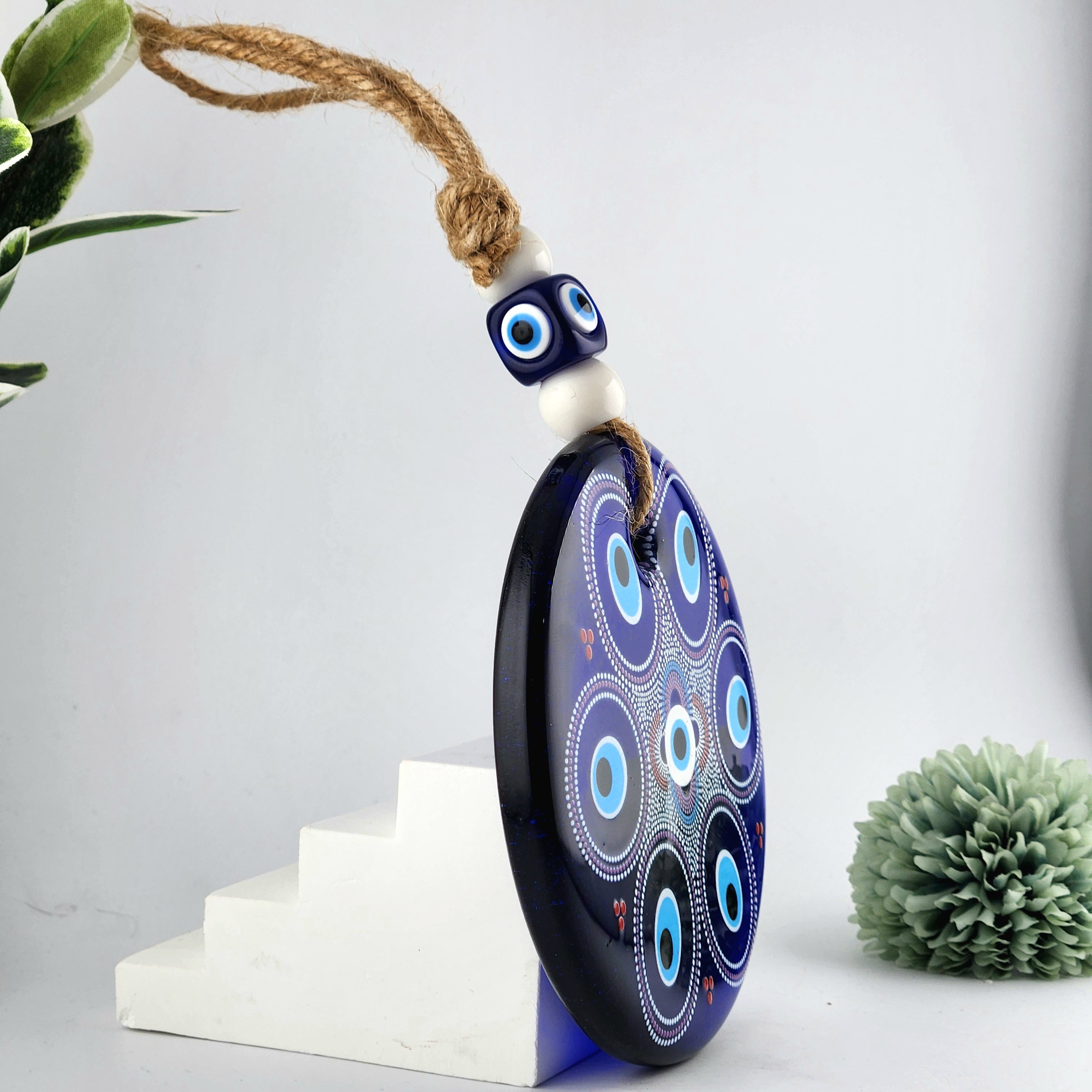 Hanging Large Glass Evil Eye