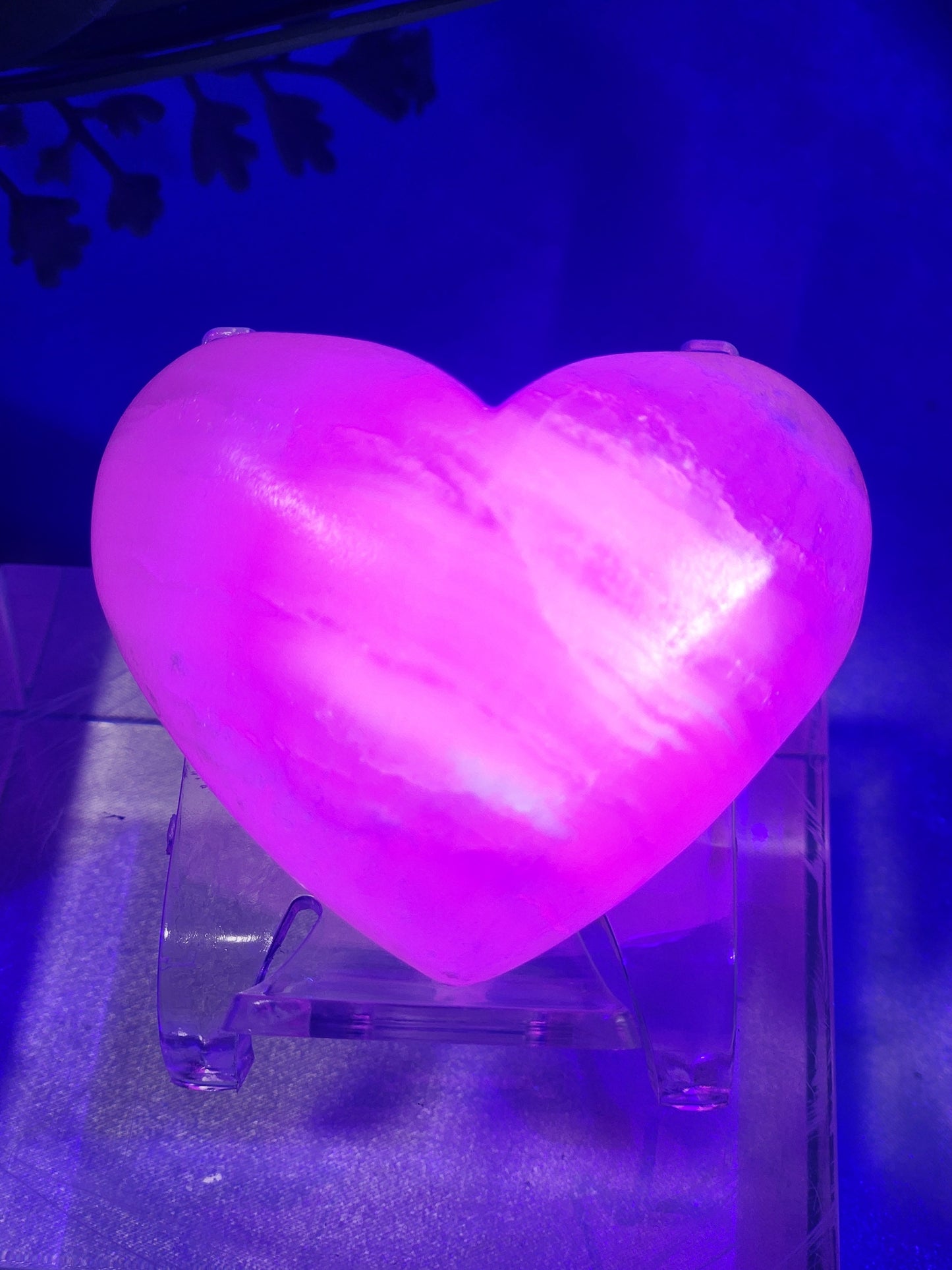 Pink Calcite Heart