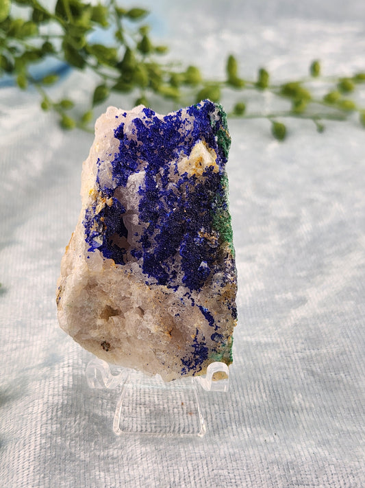 Malachite with azurite specimen