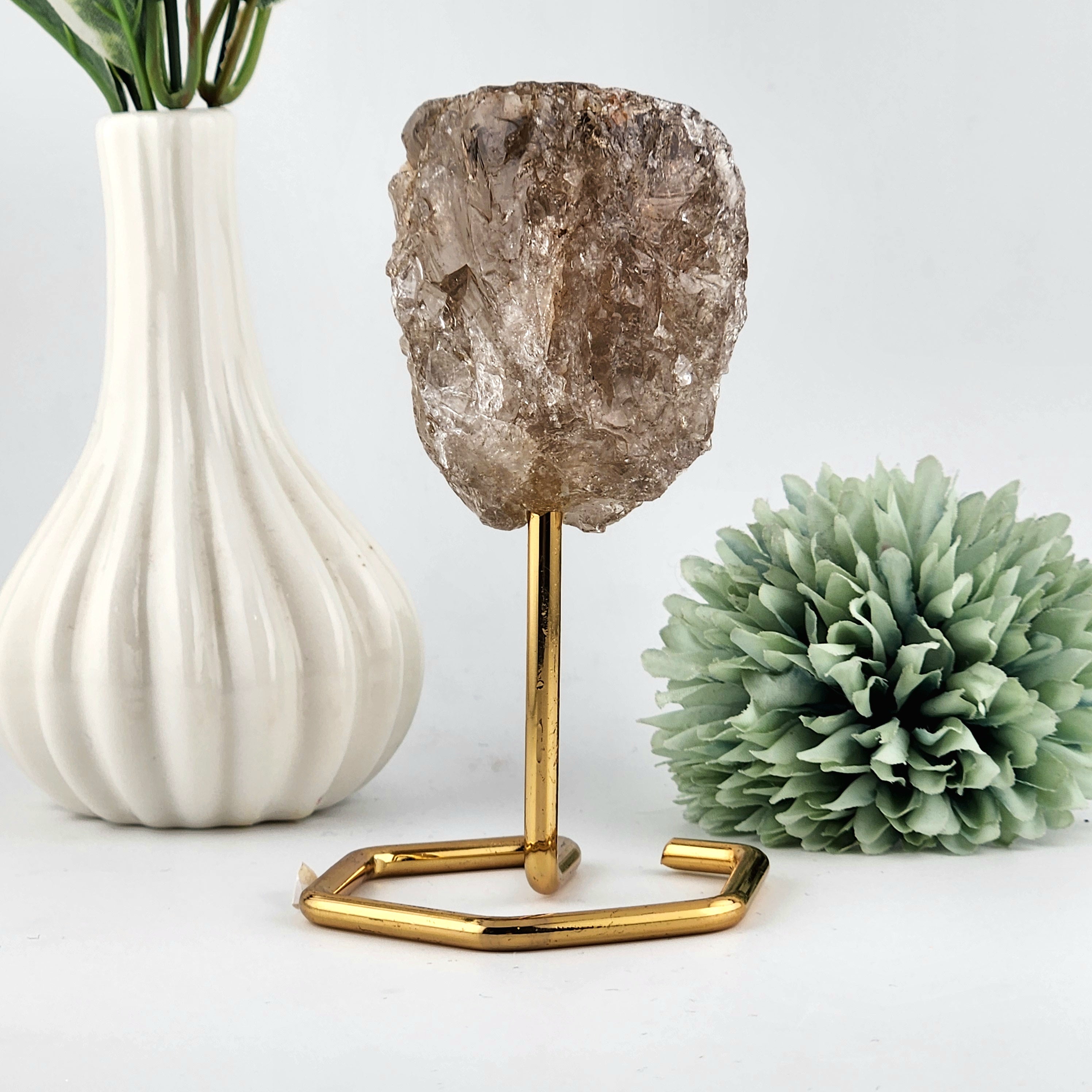 Smokey Elestial Quartz