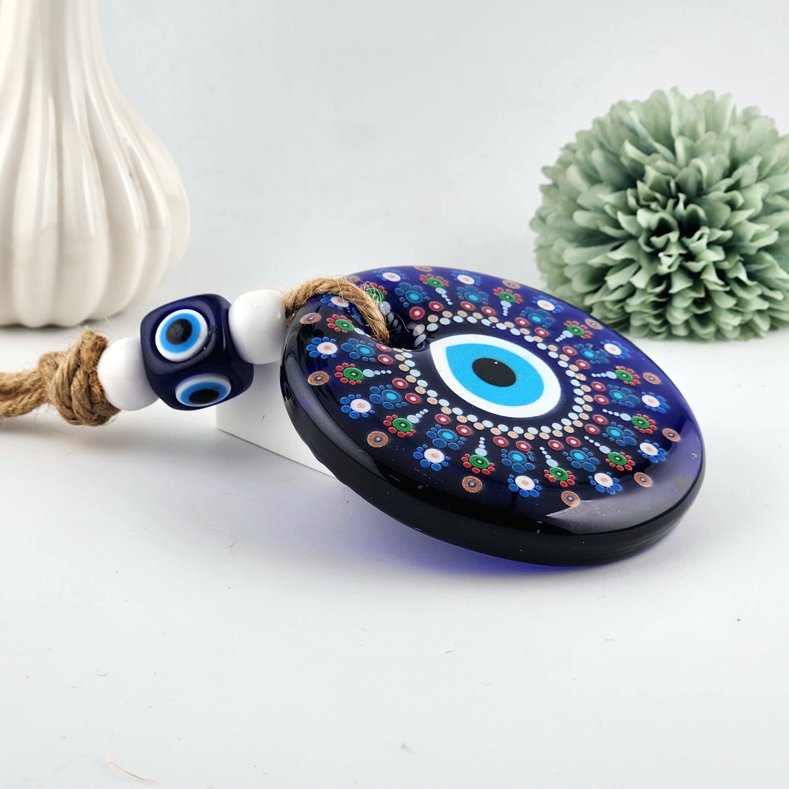 Hanging Small Glass Evil Eye
