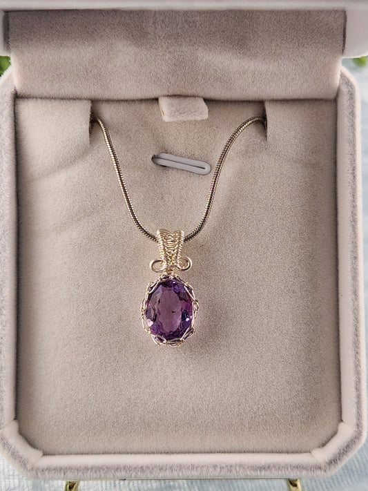 A-Grade Amethyst Pendant (No1.2)