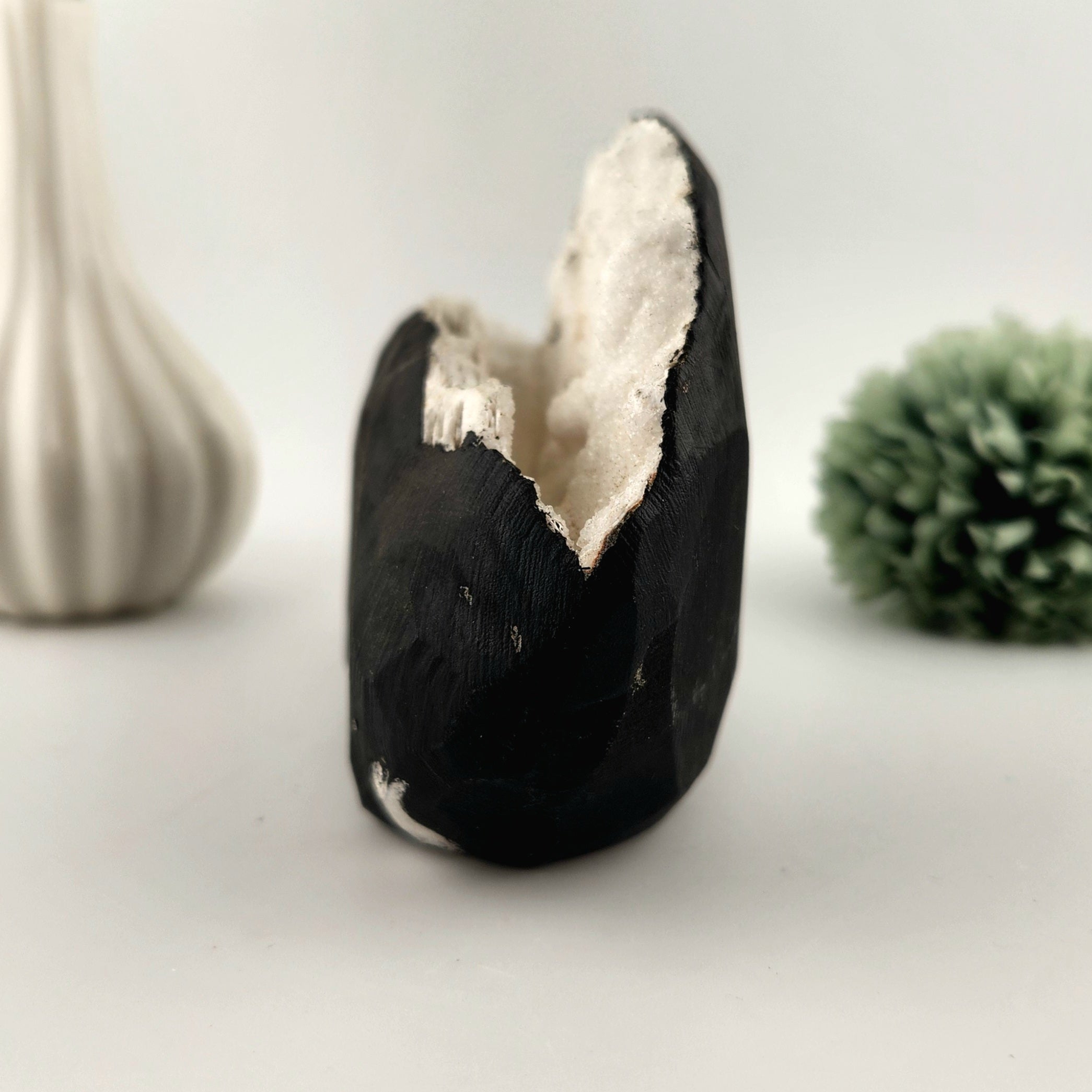 Chalcedony Scholosite Geode