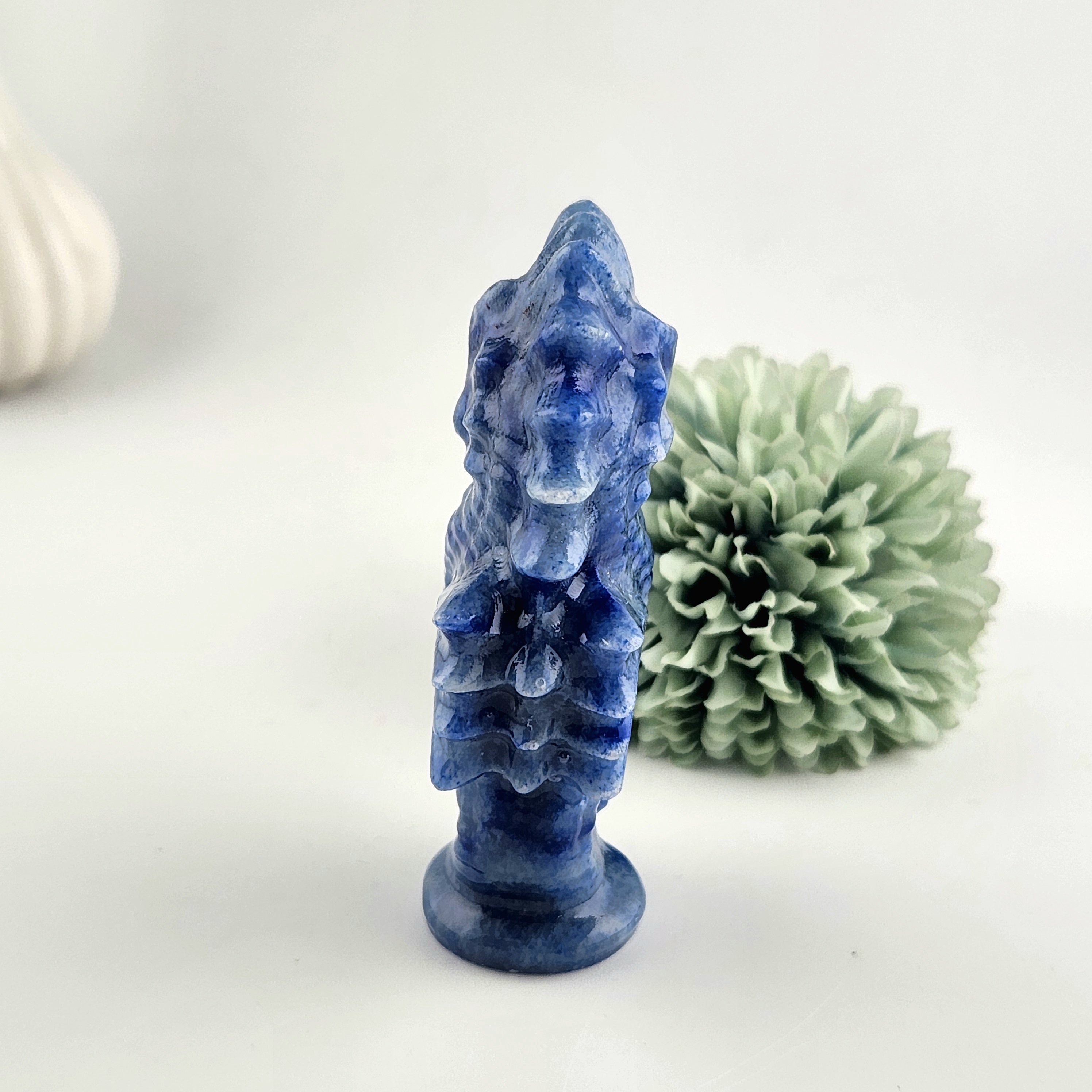 Blue Aventurine Seahorse